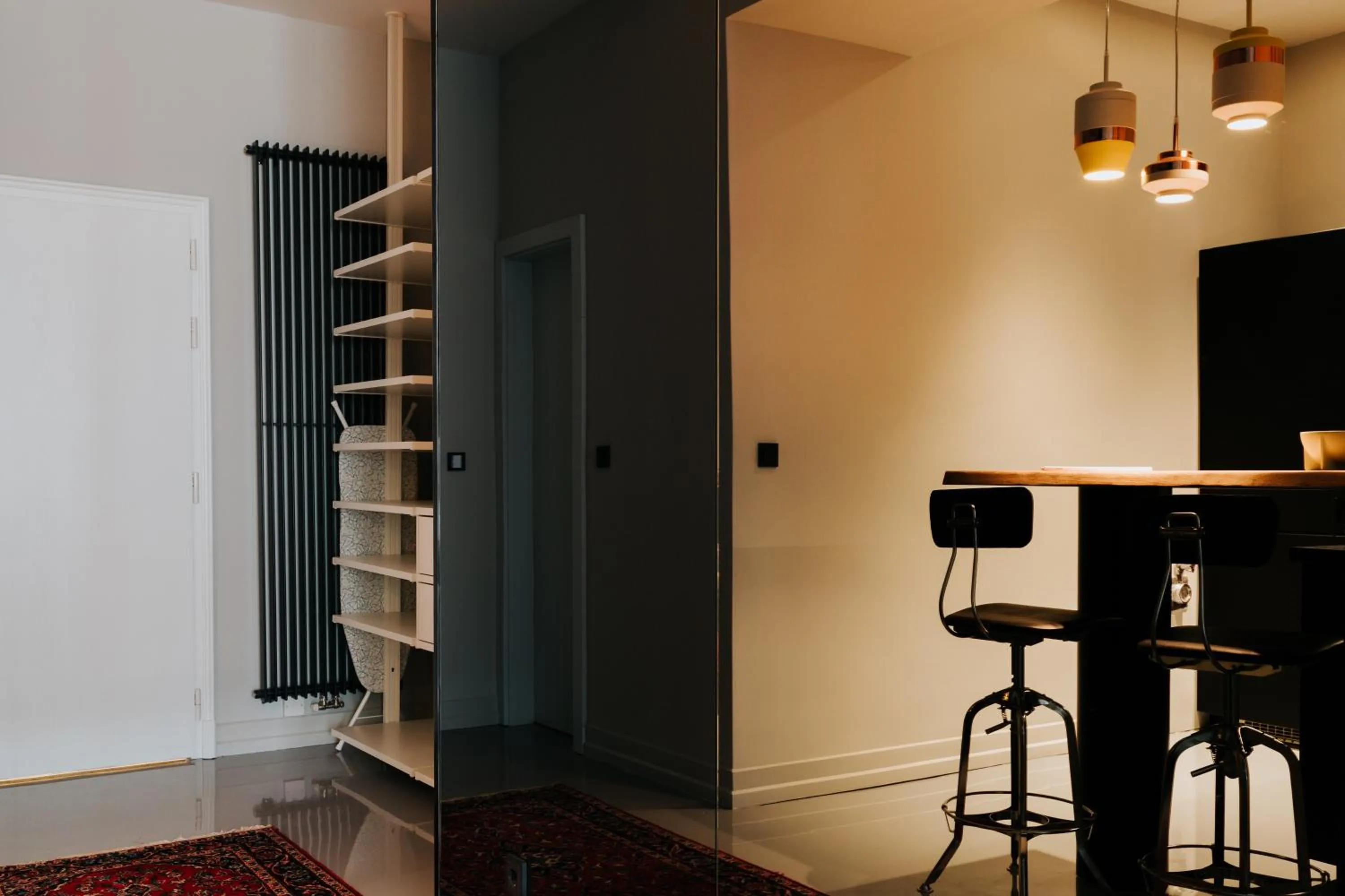 Seating area in TG Hotel Apartments Budapest