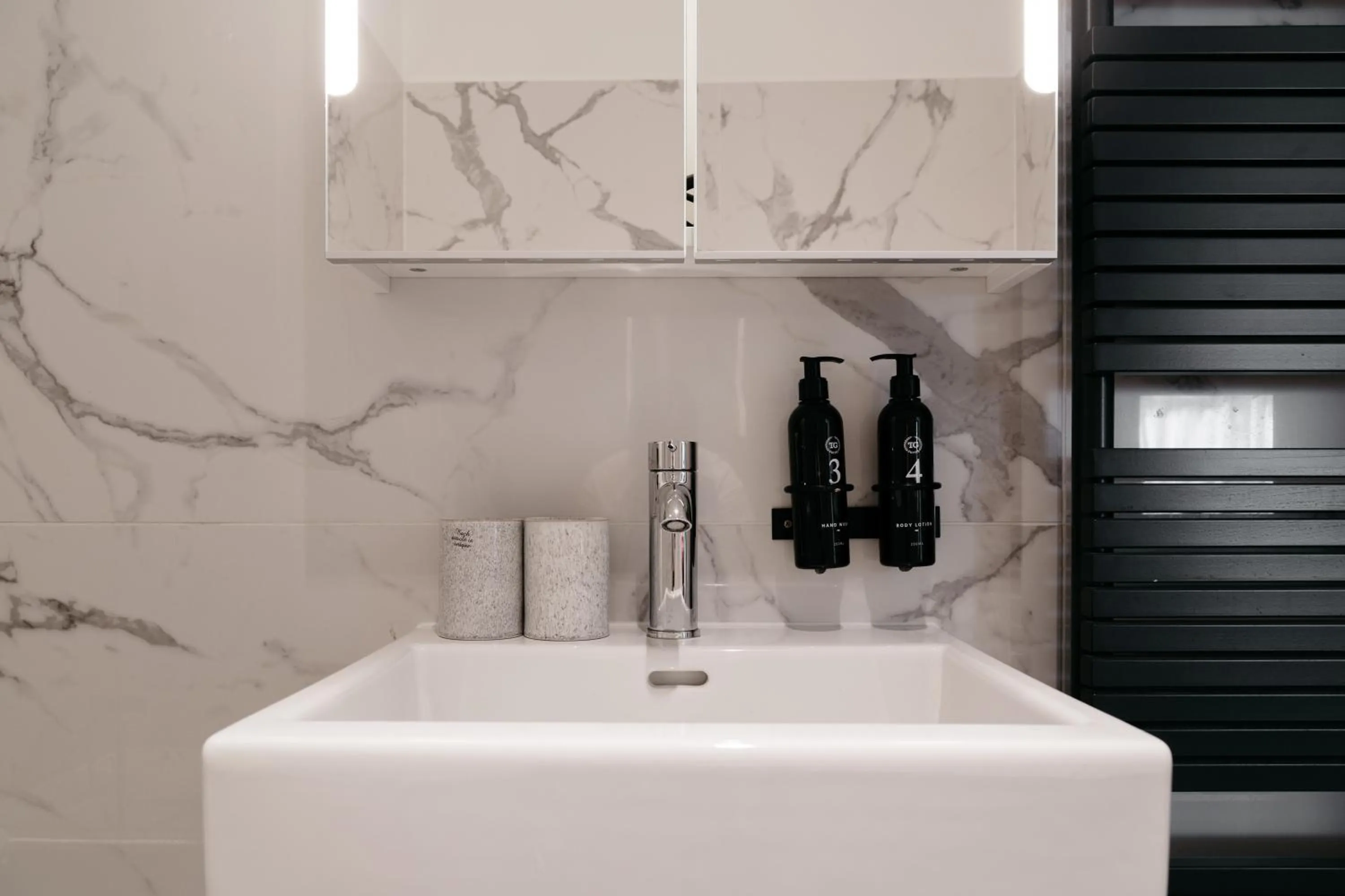 Bathroom in TG Hotel Apartments Budapest