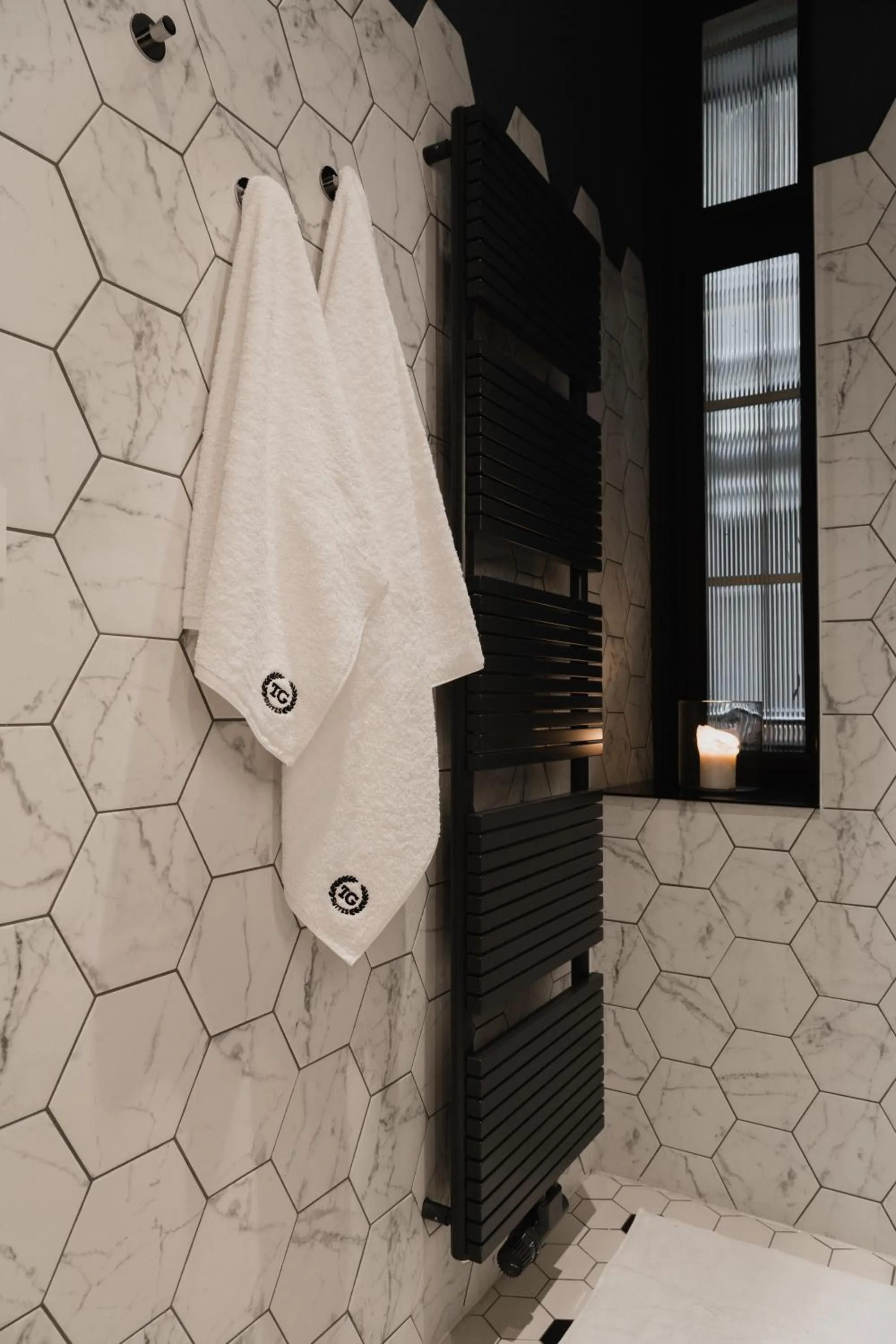 Bathroom in TG Hotel Apartments Budapest