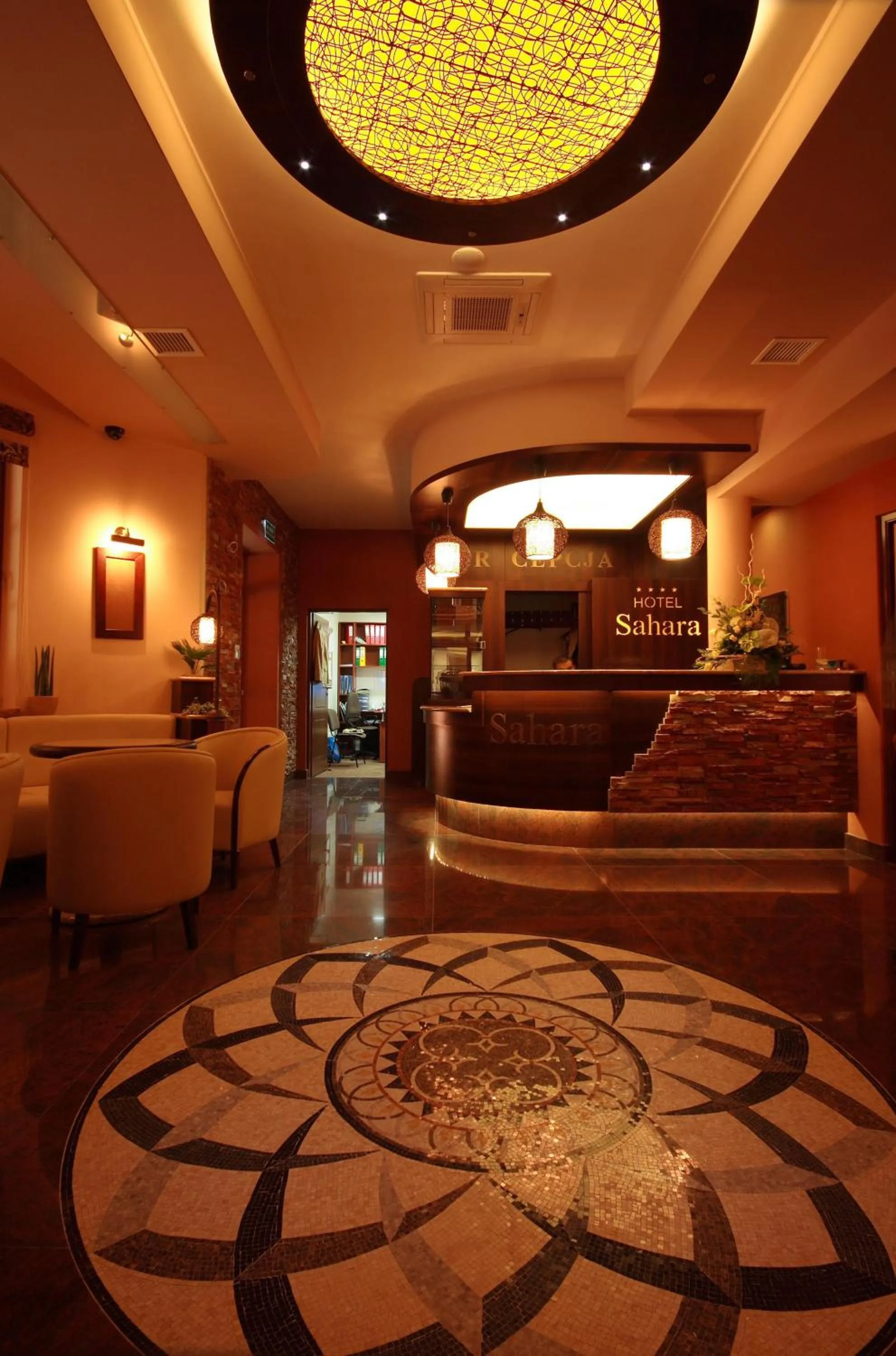 Lobby or reception in Hotel Sahara