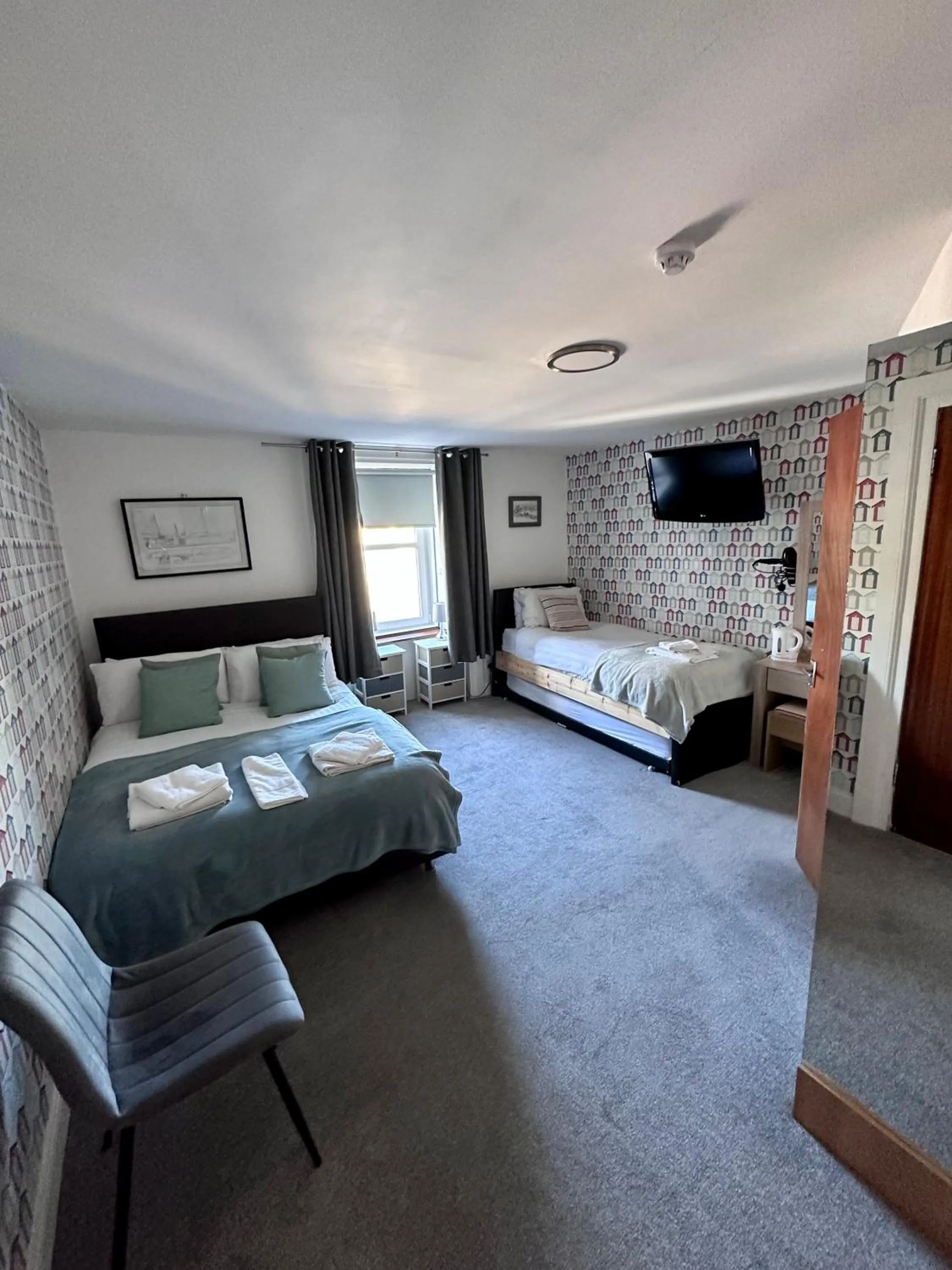 Bed in Islay Frigate Hotel