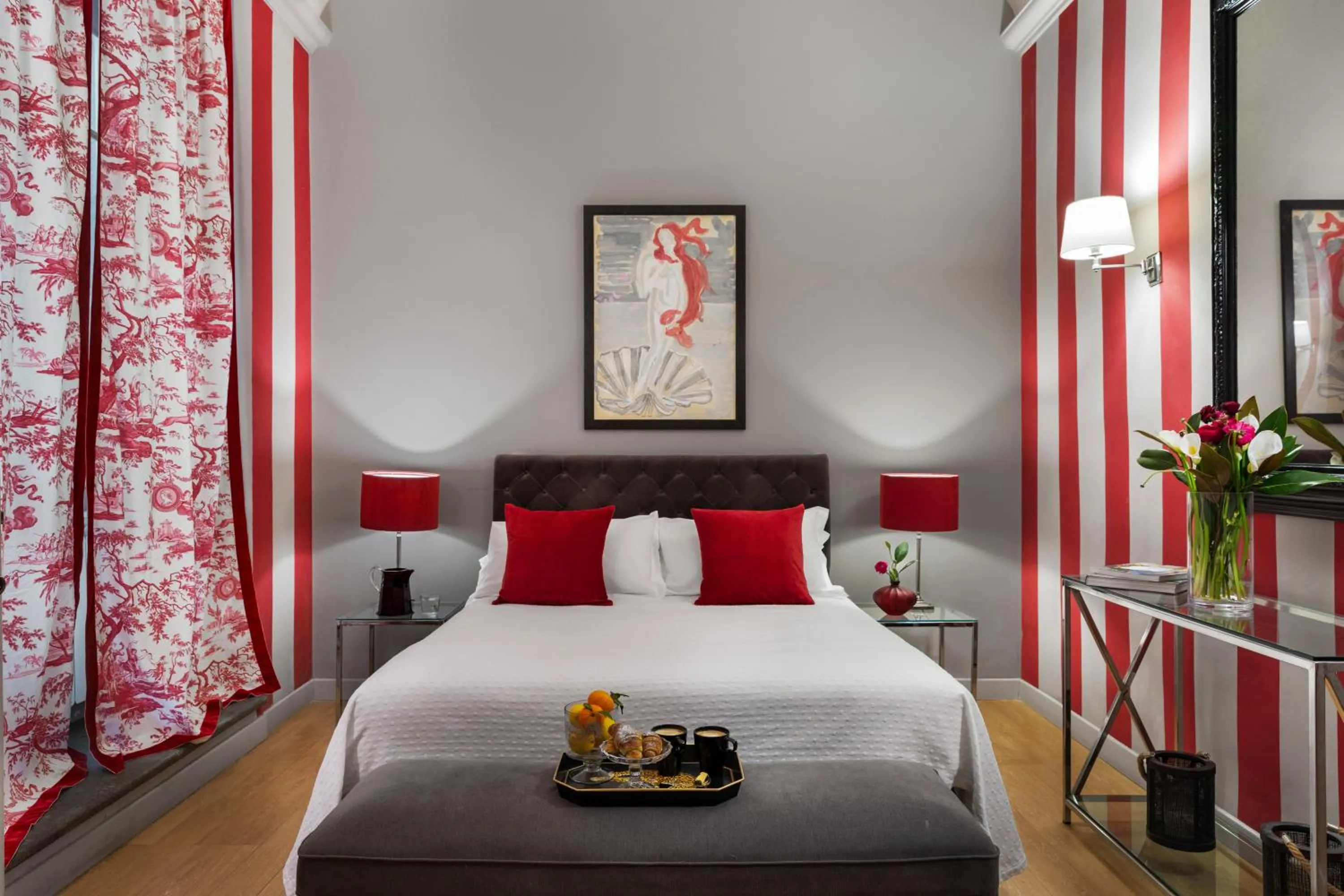 Bedroom, Bed in Palazzo Branchi