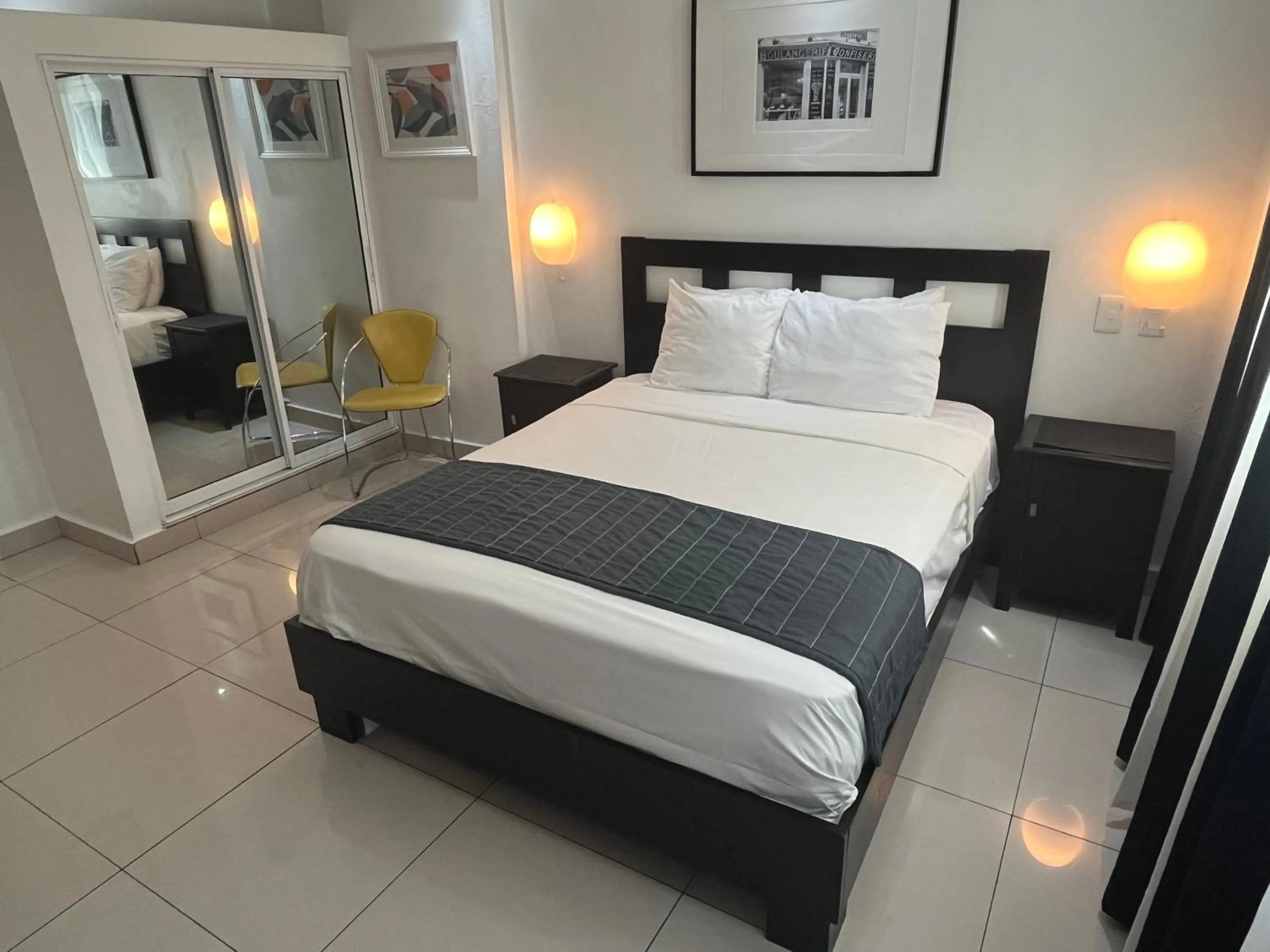 Bed in City Caribbean Hotel Boutique