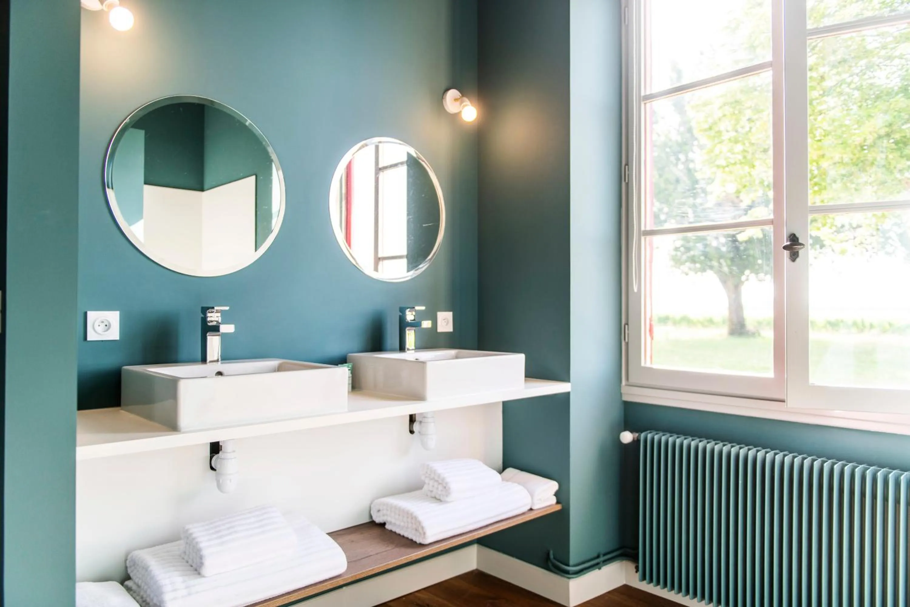 Bathroom in Château Sigalas Rabaud
