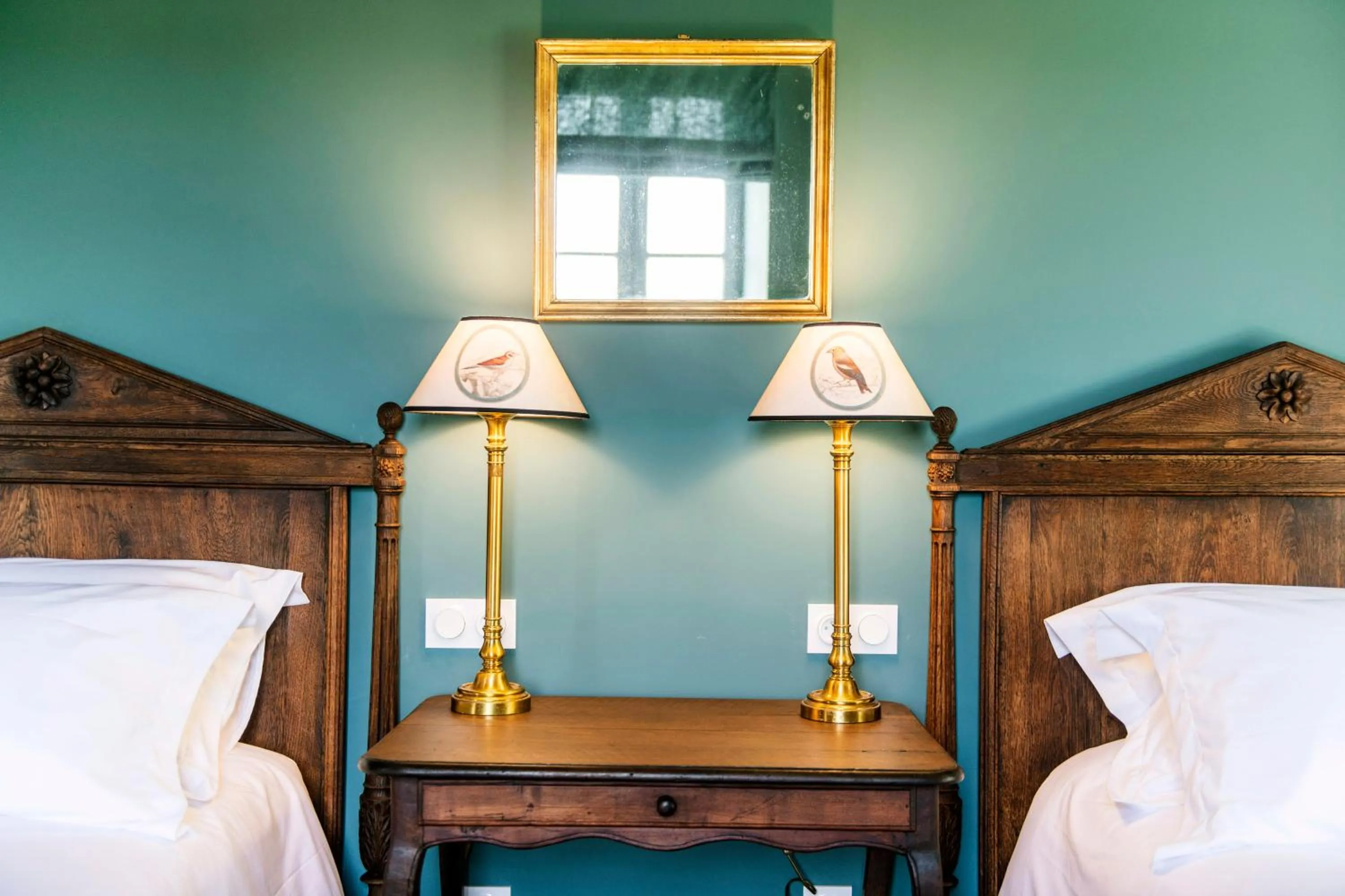 Bed in Château Sigalas Rabaud