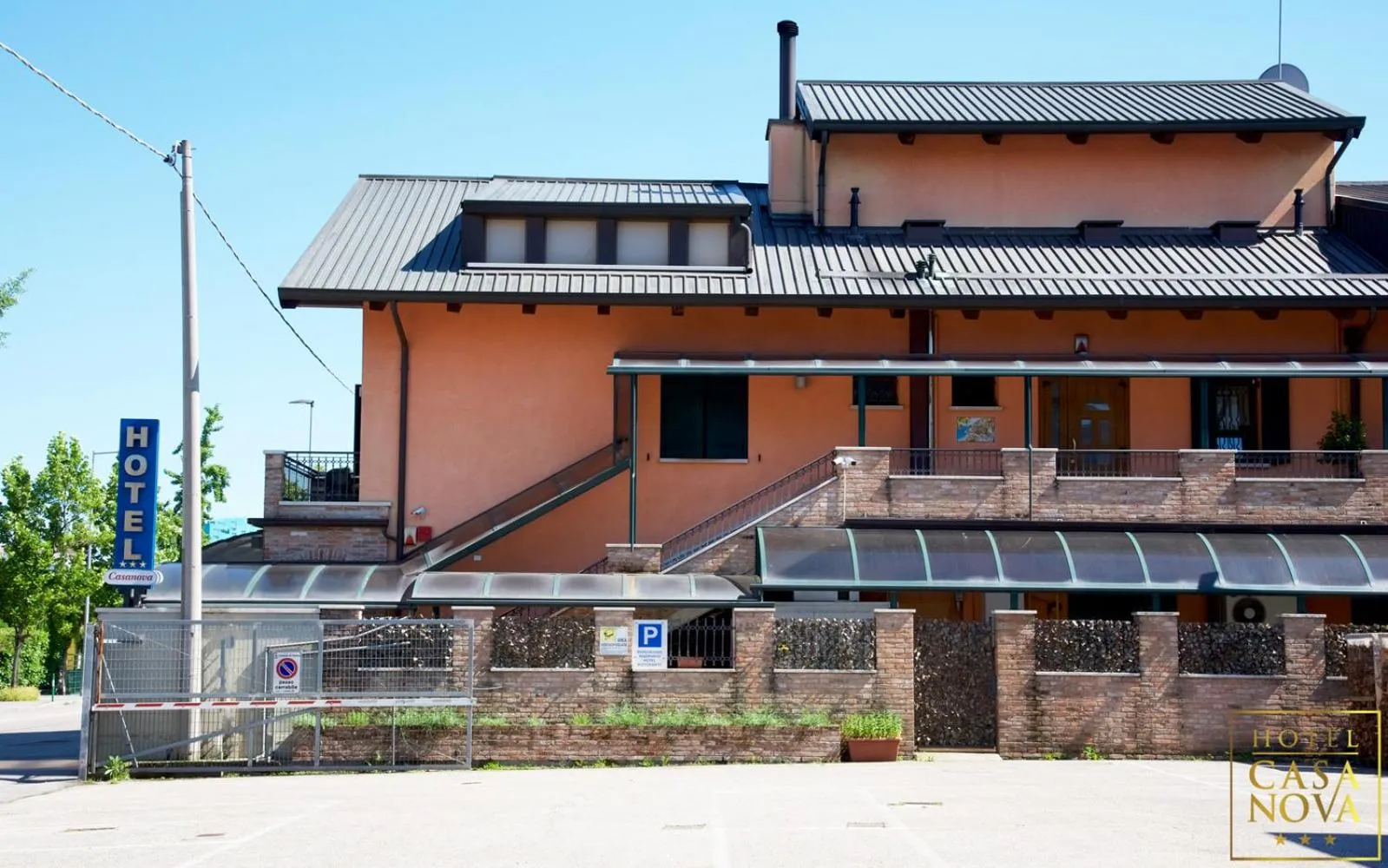 Property building in Hotel Casanova