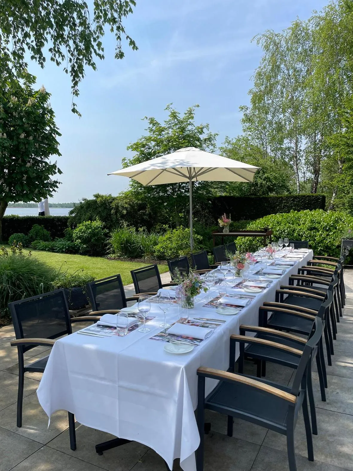 Balcony/Terrace in Restaurant-Hotel de Watergeus