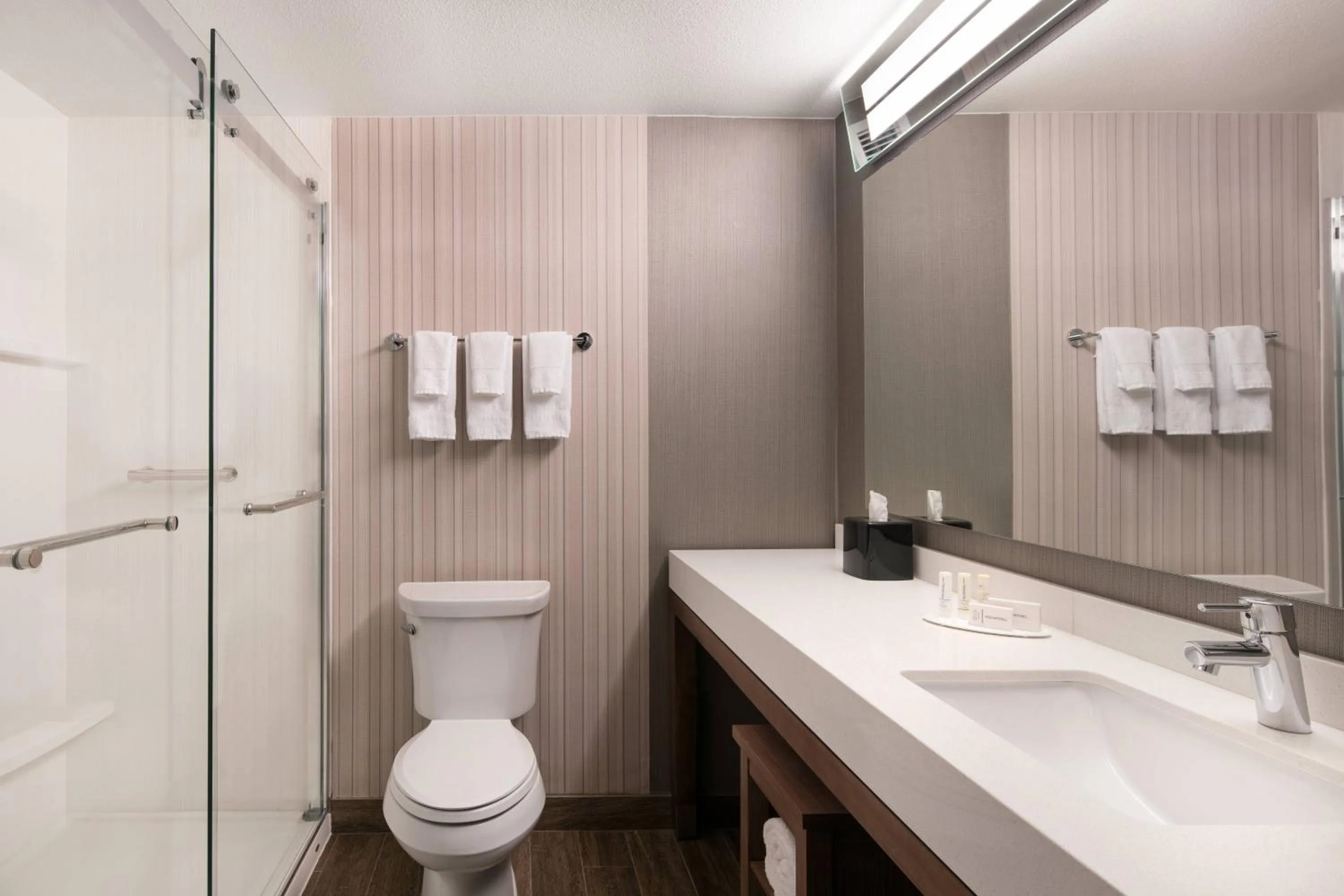 Bathroom in Courtyard Denver Airport at Gateway Park