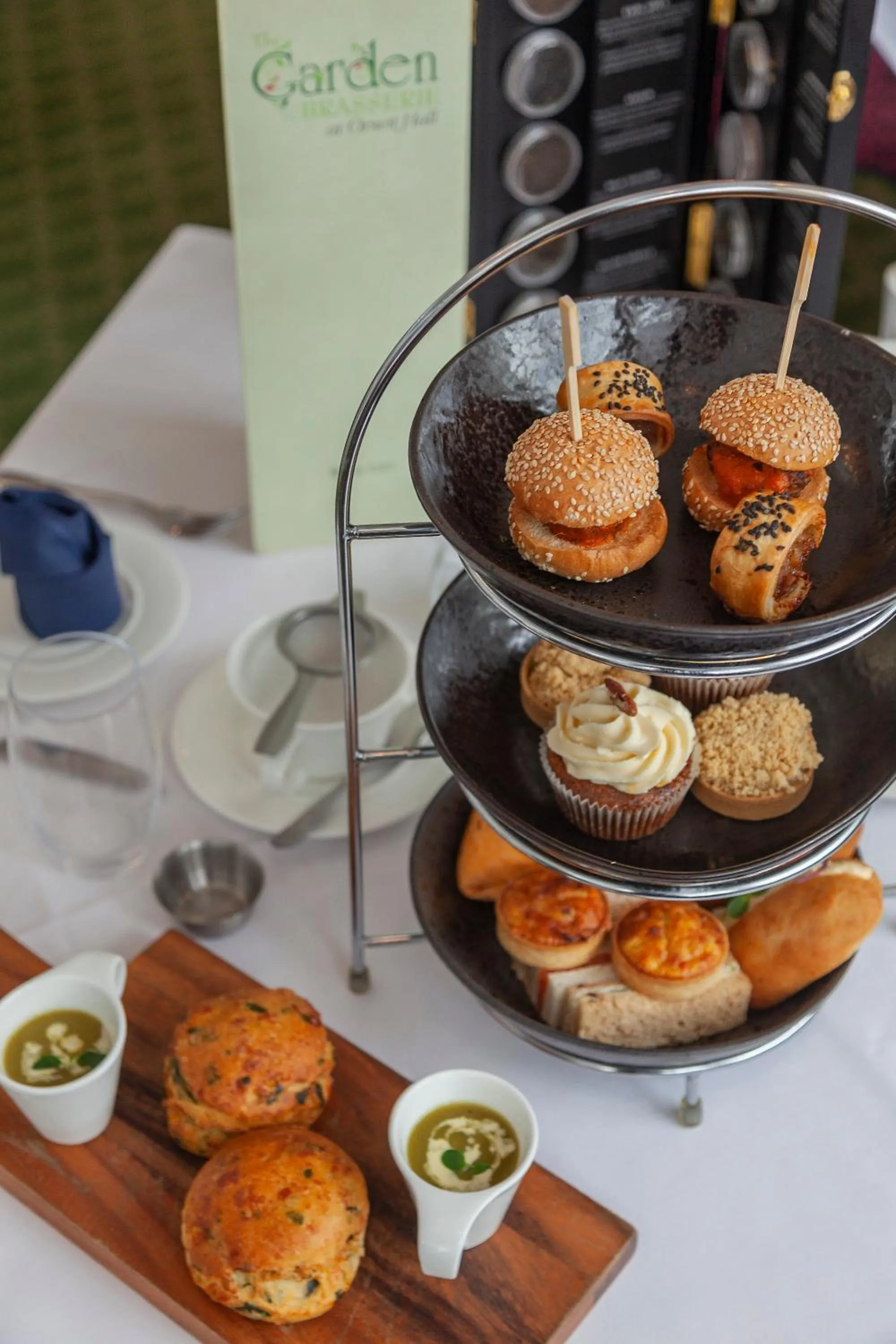 Food close-up in Orsett Hall