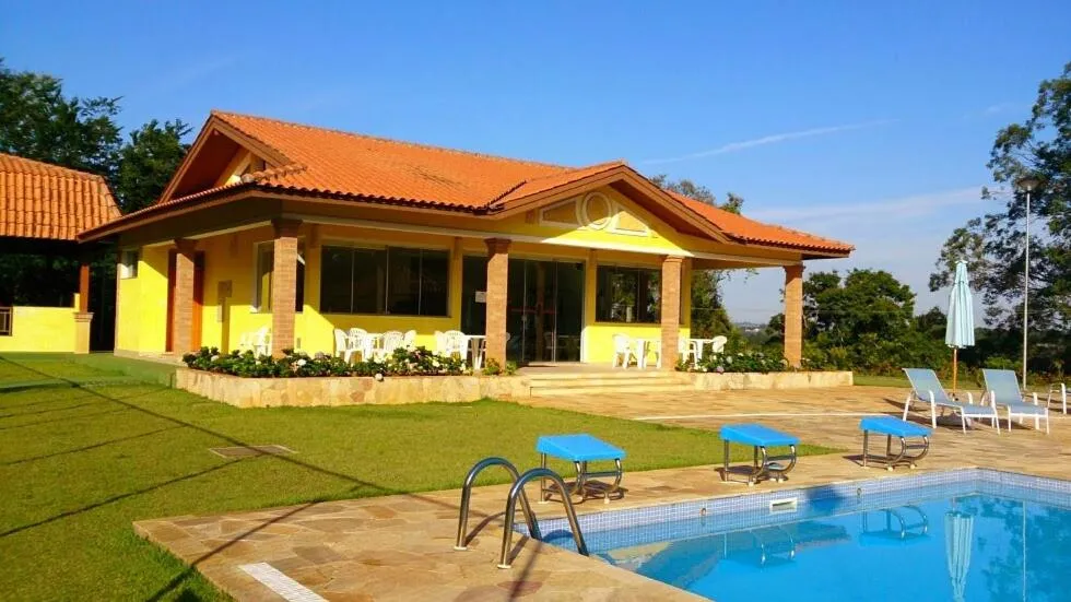 Swimming pool in Refugio do Saci Hotel
