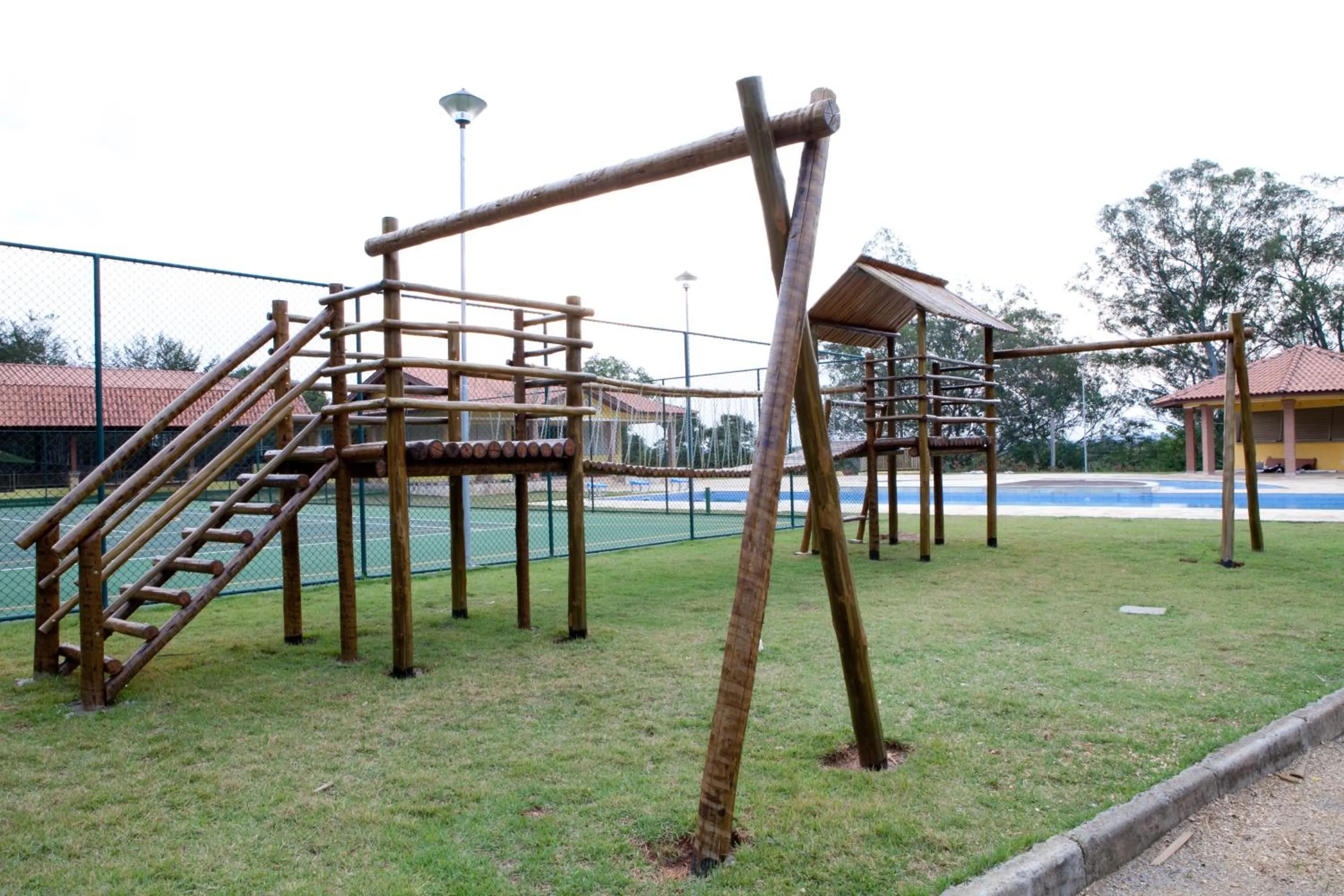 Children play ground in Refugio do Saci Hotel