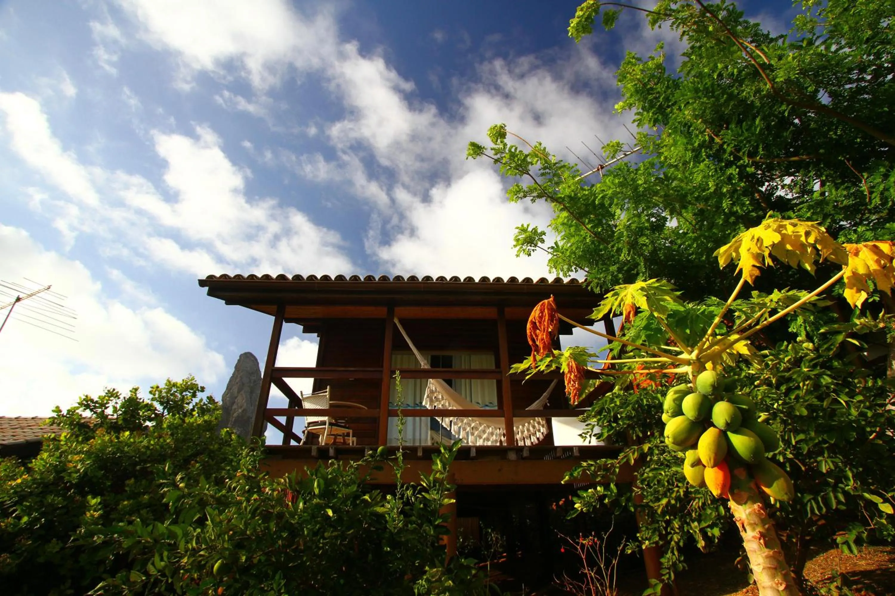 Bird's eye view in Pousada Zé Maria