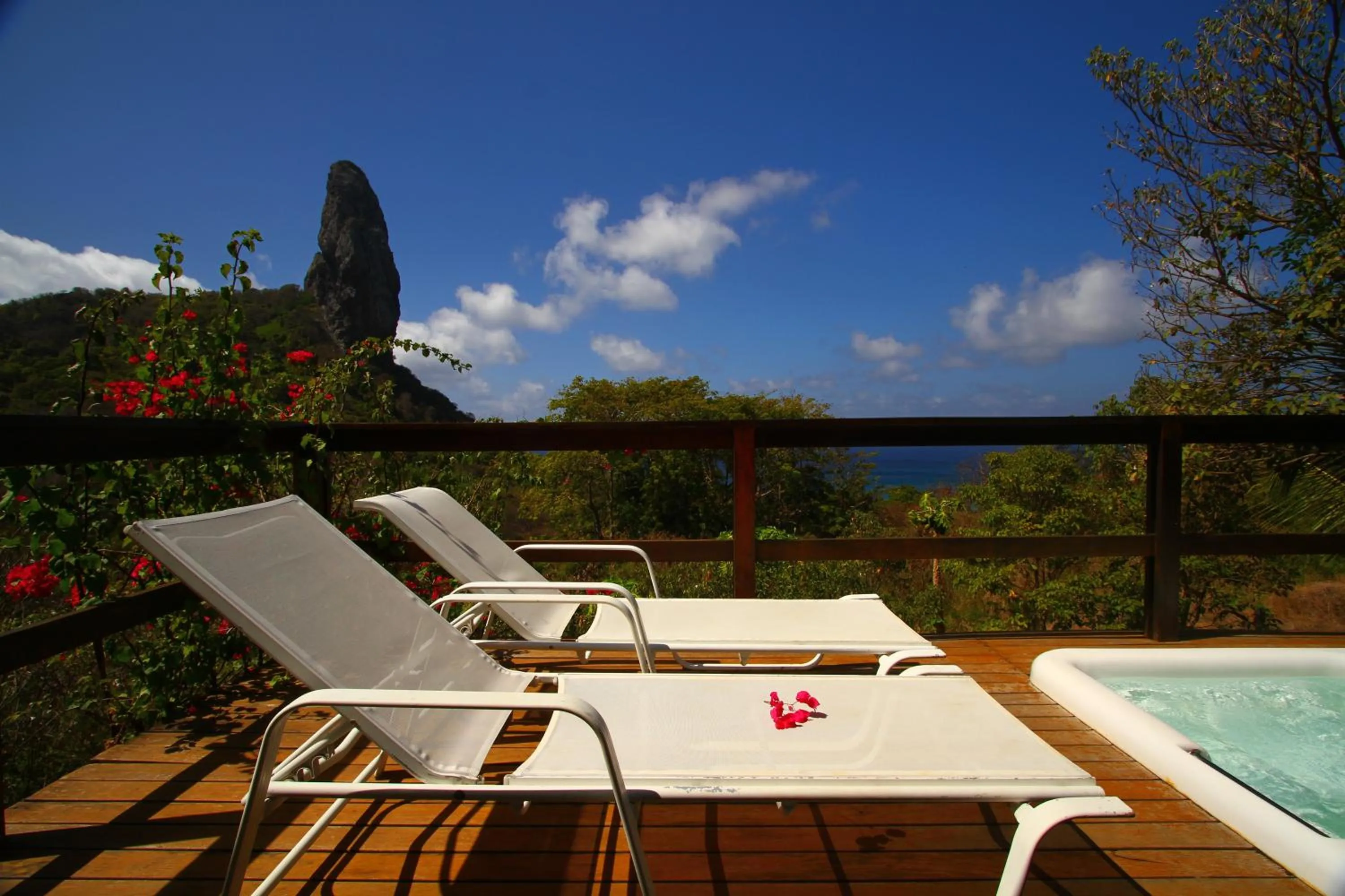 Balcony/Terrace in Pousada Zé Maria