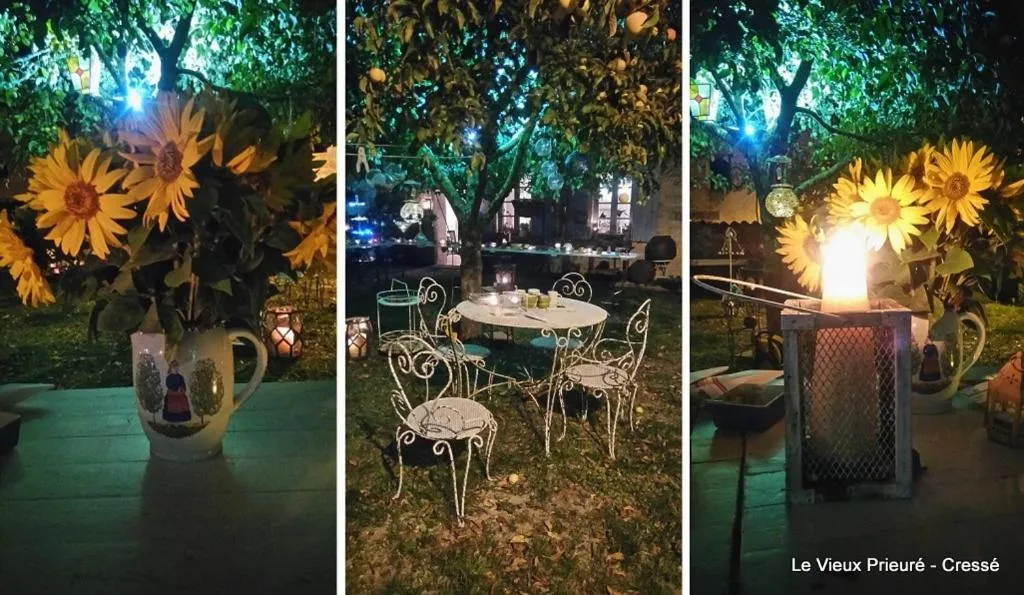 Patio in Le vieux Prieuré