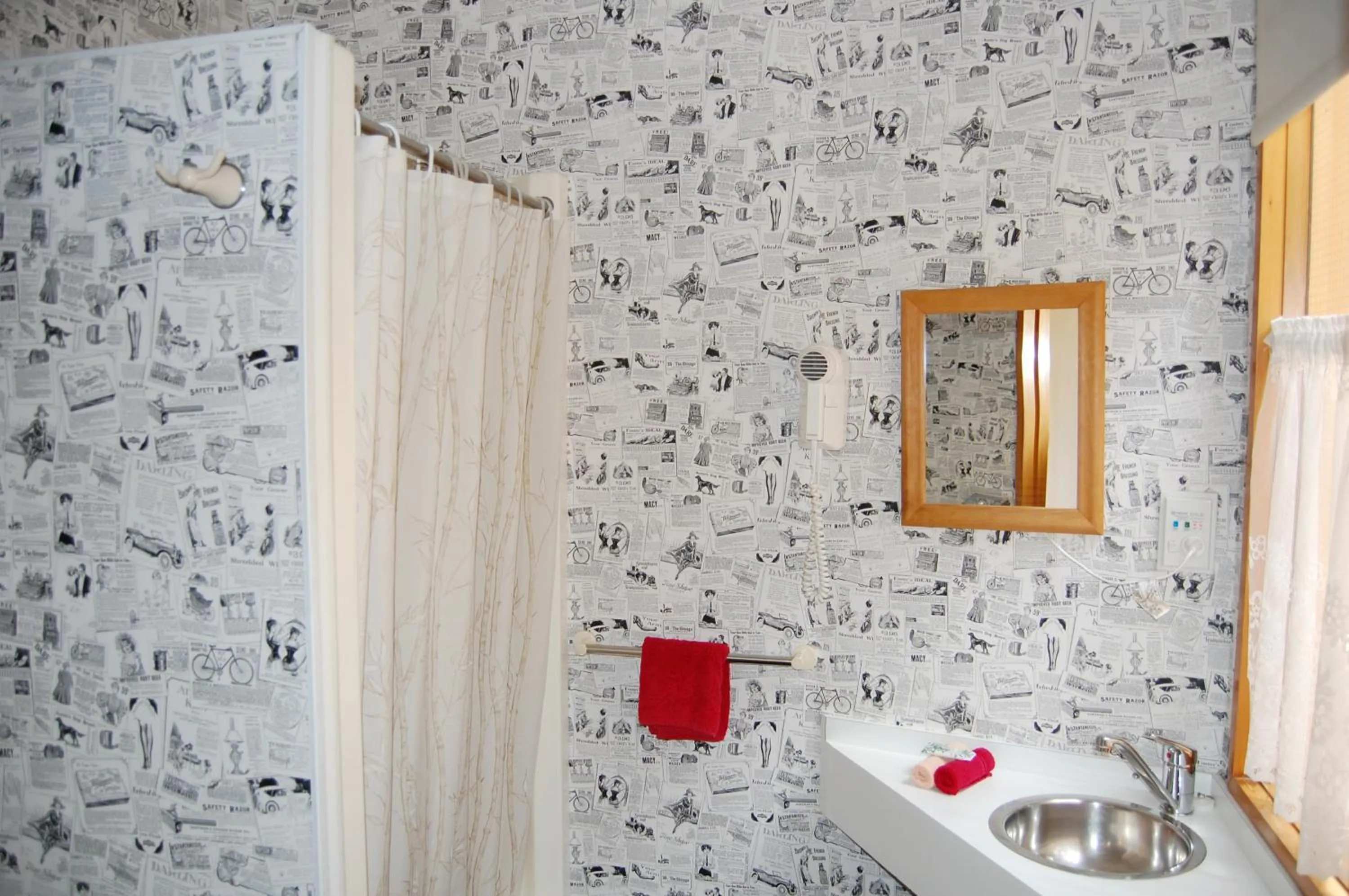 Bathroom in Queenstown Holiday Park Creeksyde