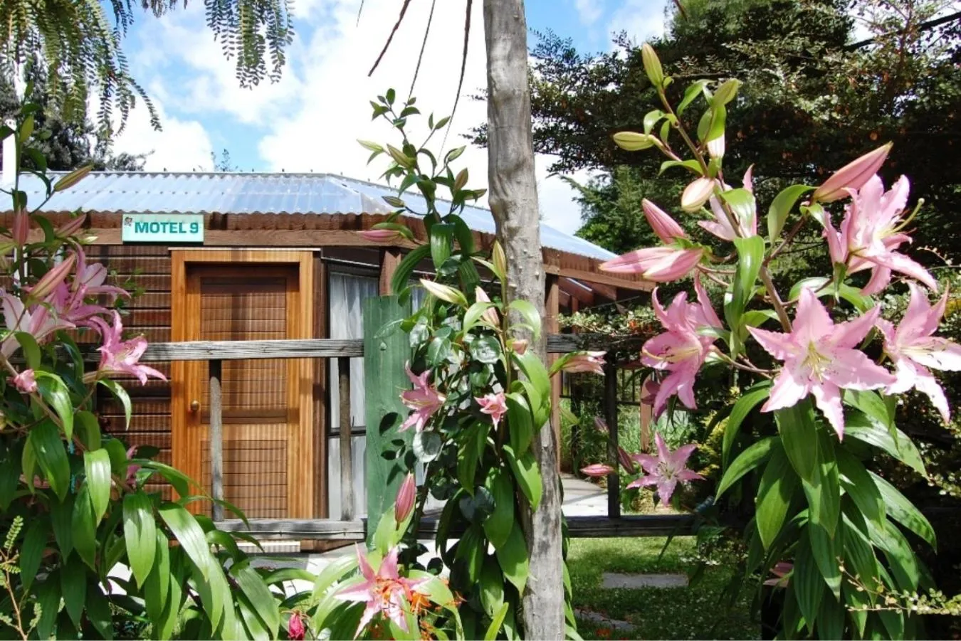 Facade/entrance in Queenstown Holiday Park Creeksyde