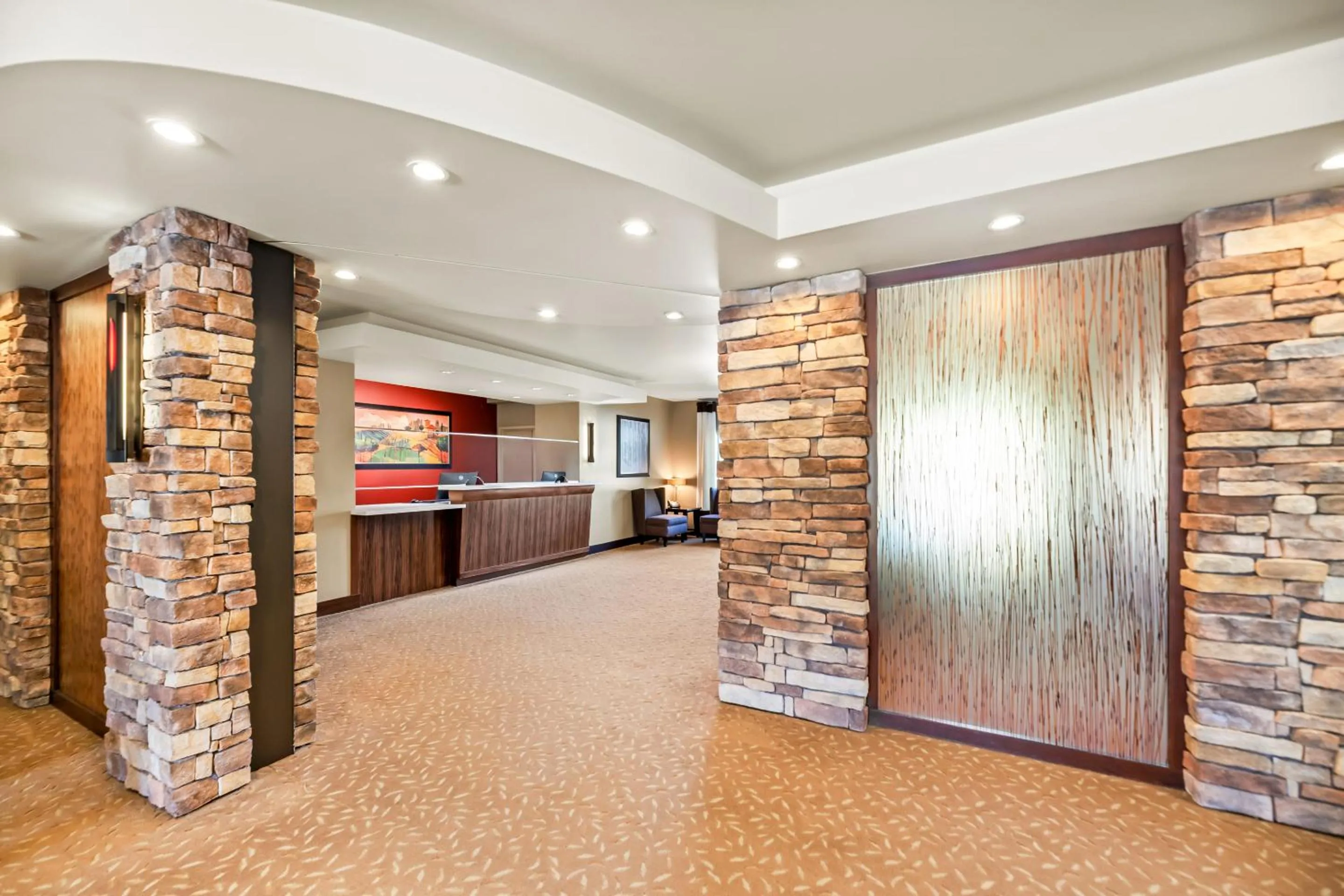 Lobby or reception in Ledgestone Suites Hotel Yakima
