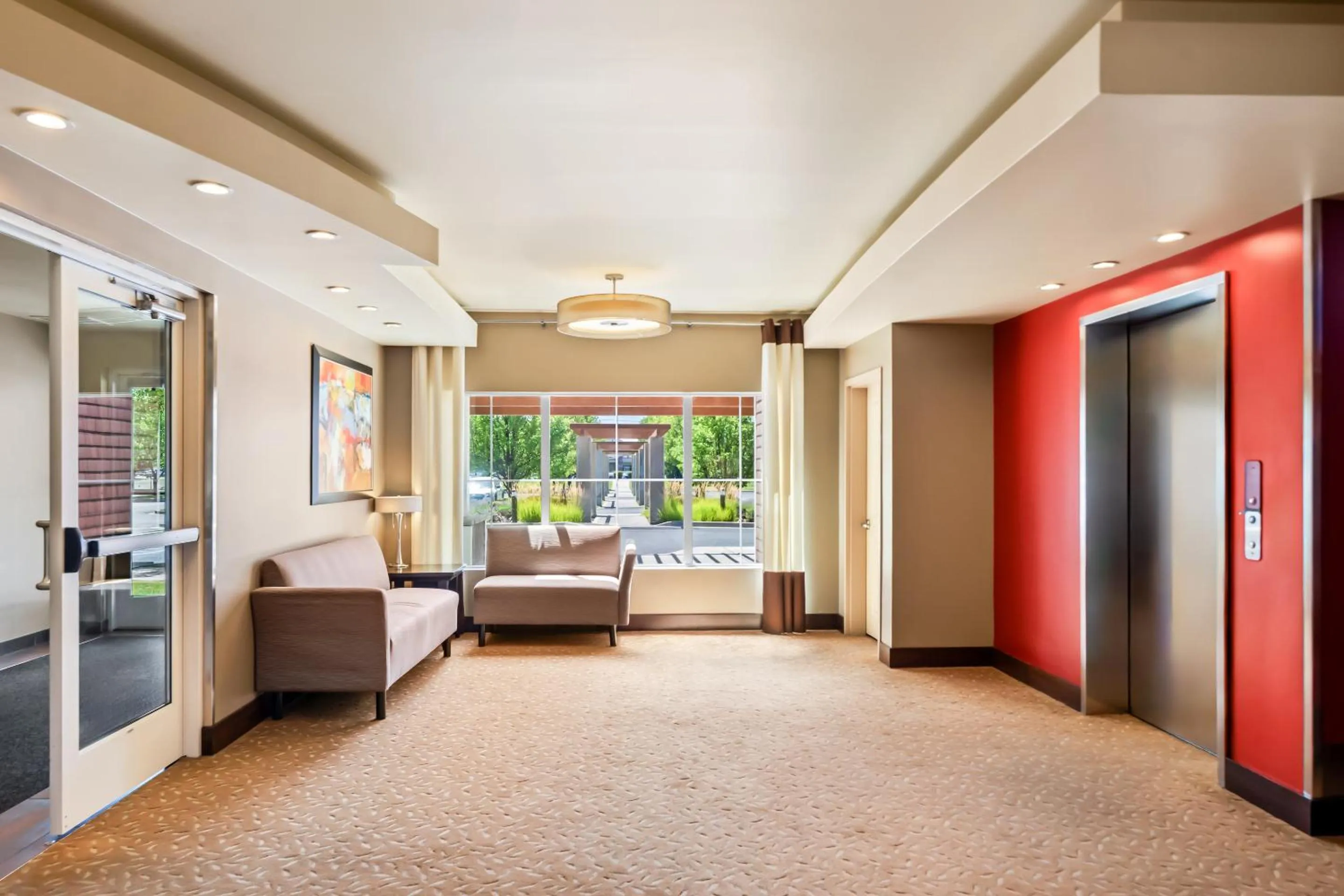Lobby or reception in Ledgestone Suites Hotel Yakima