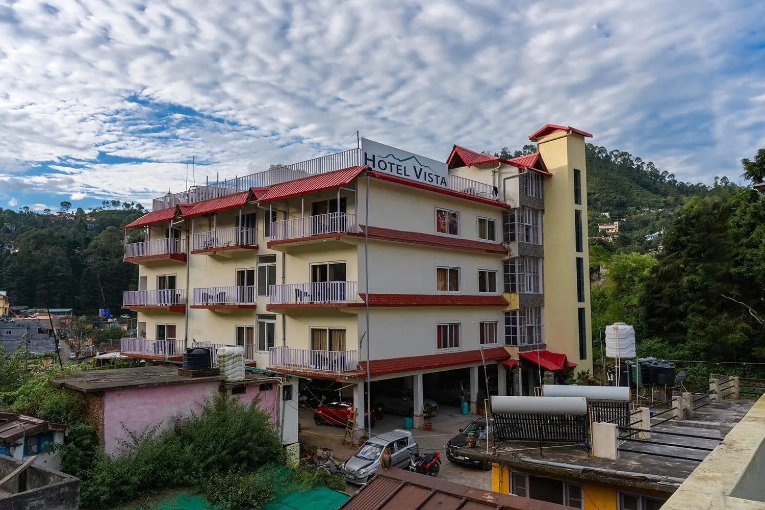 Property building in Hotel Vista Bhowali, Nainital - Vegetarian