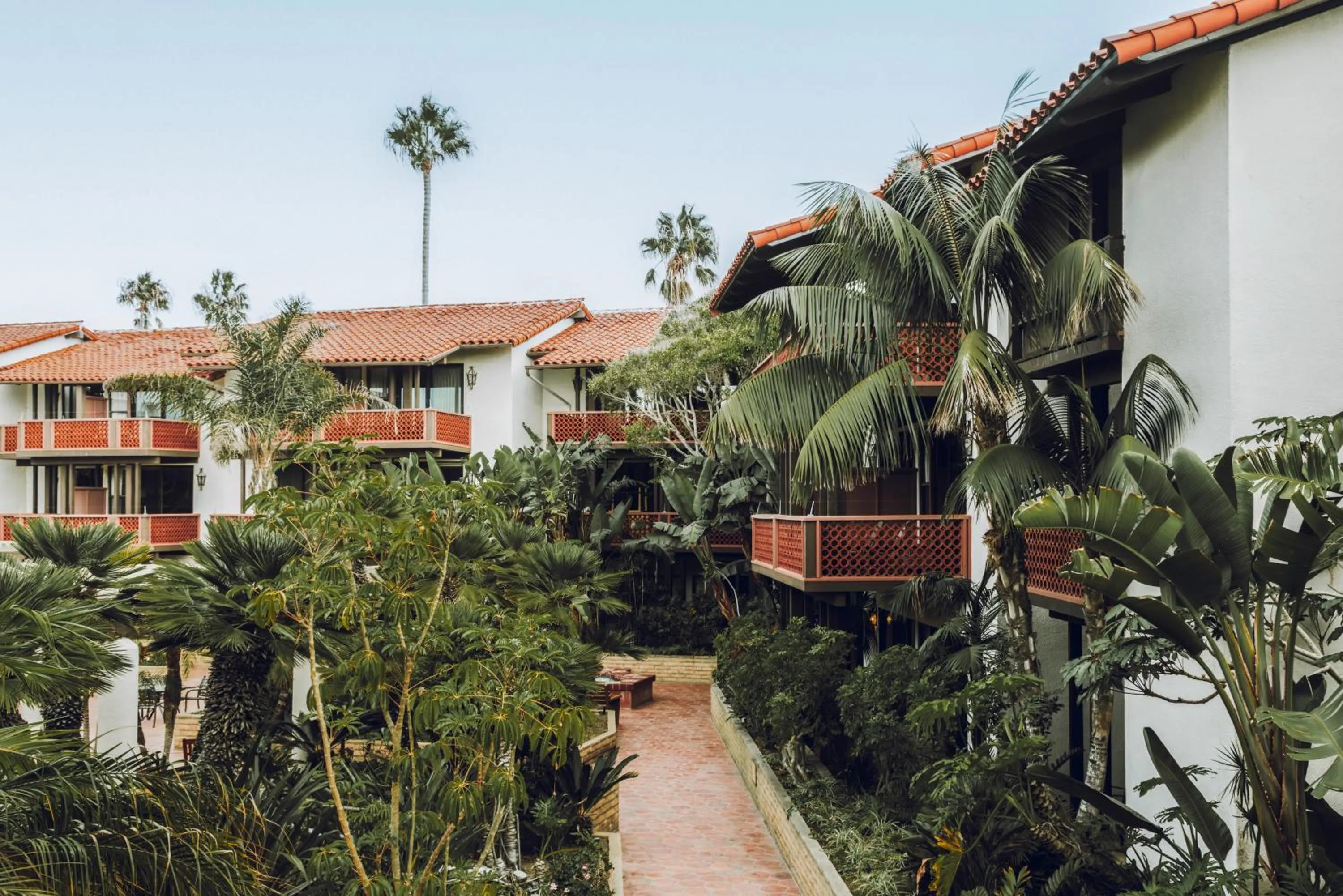 Patio in La Jolla Shores Hotel