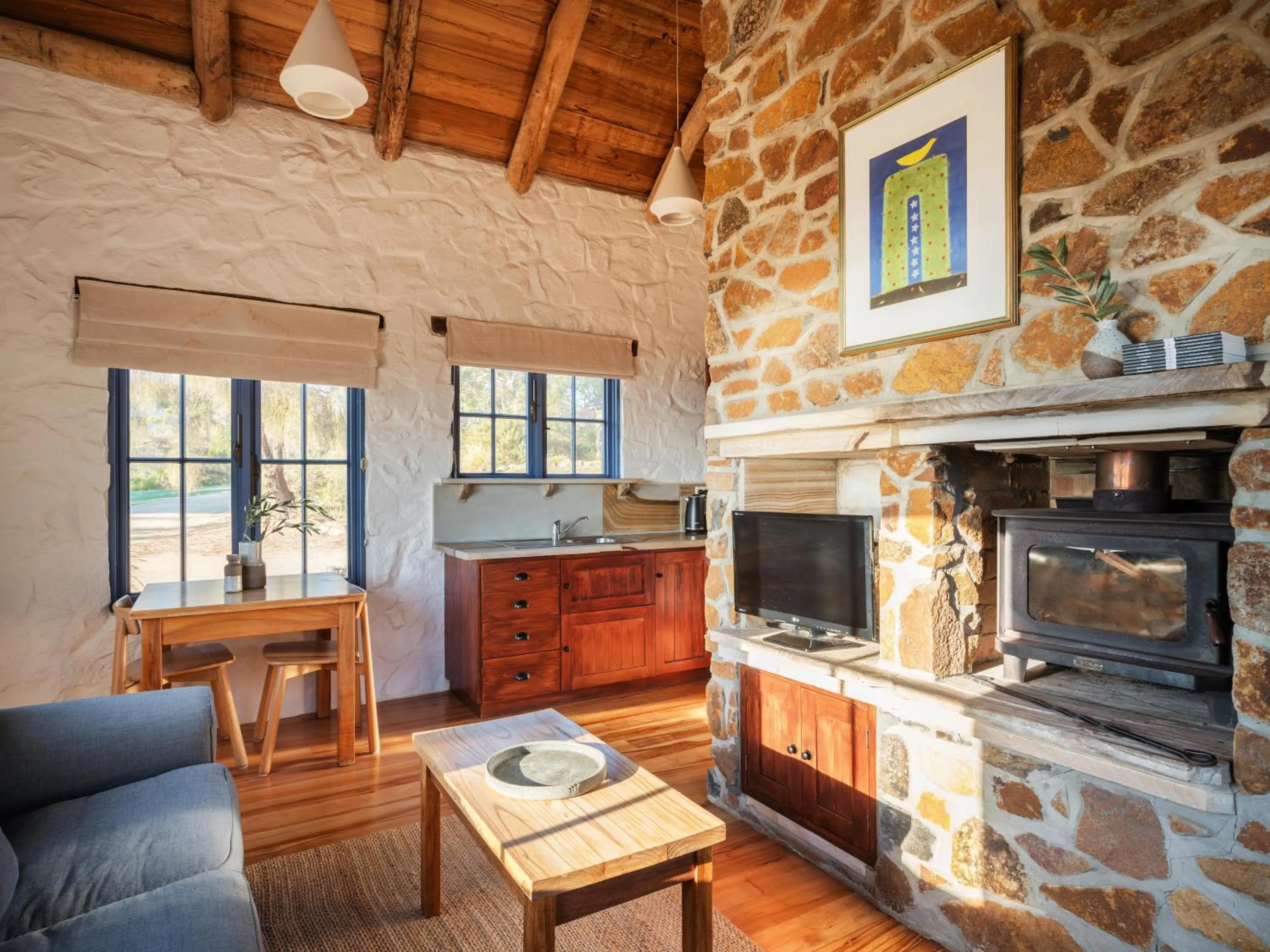 Living room in Piermont Retreat