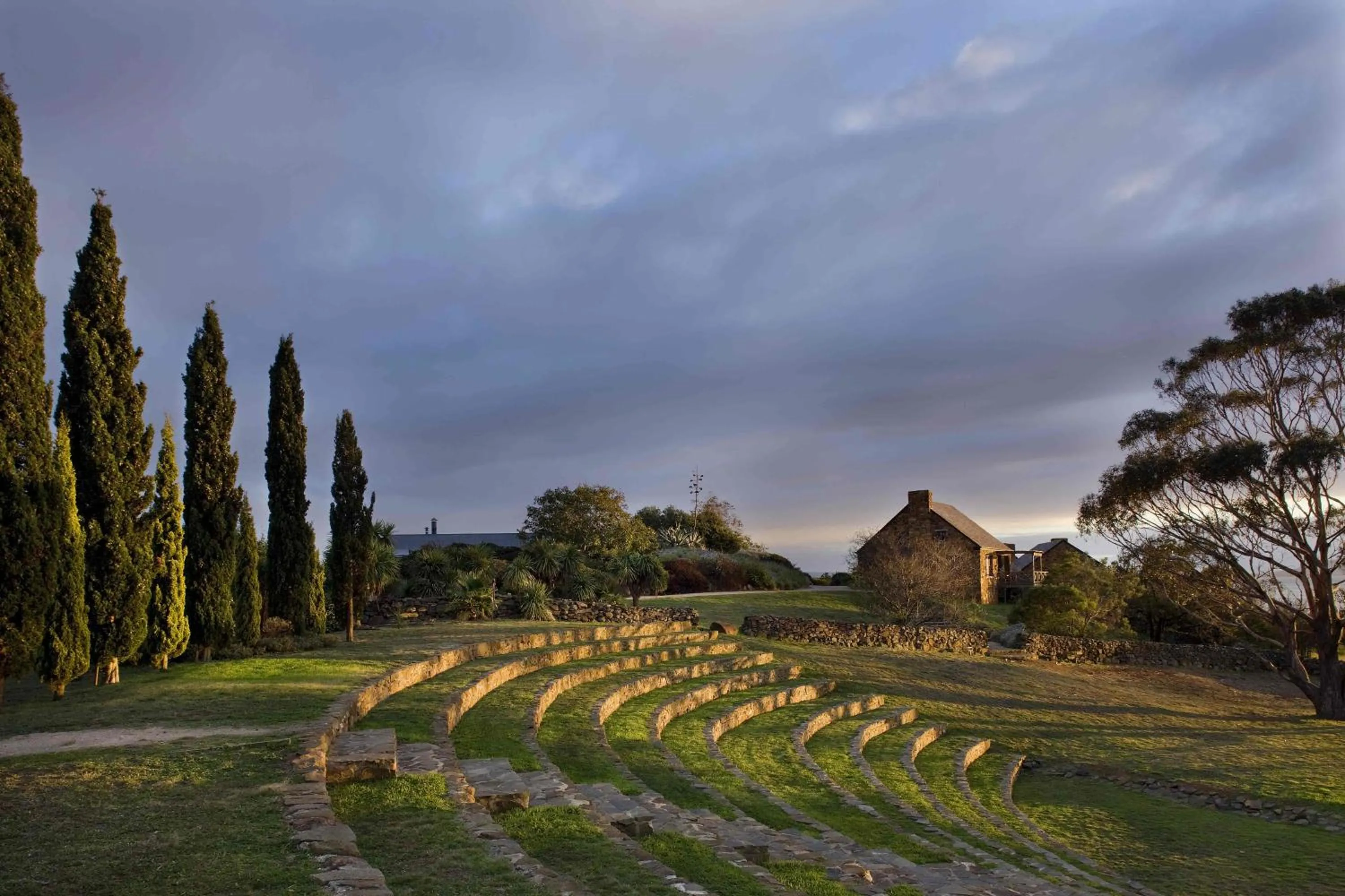 Garden in Piermont Retreat