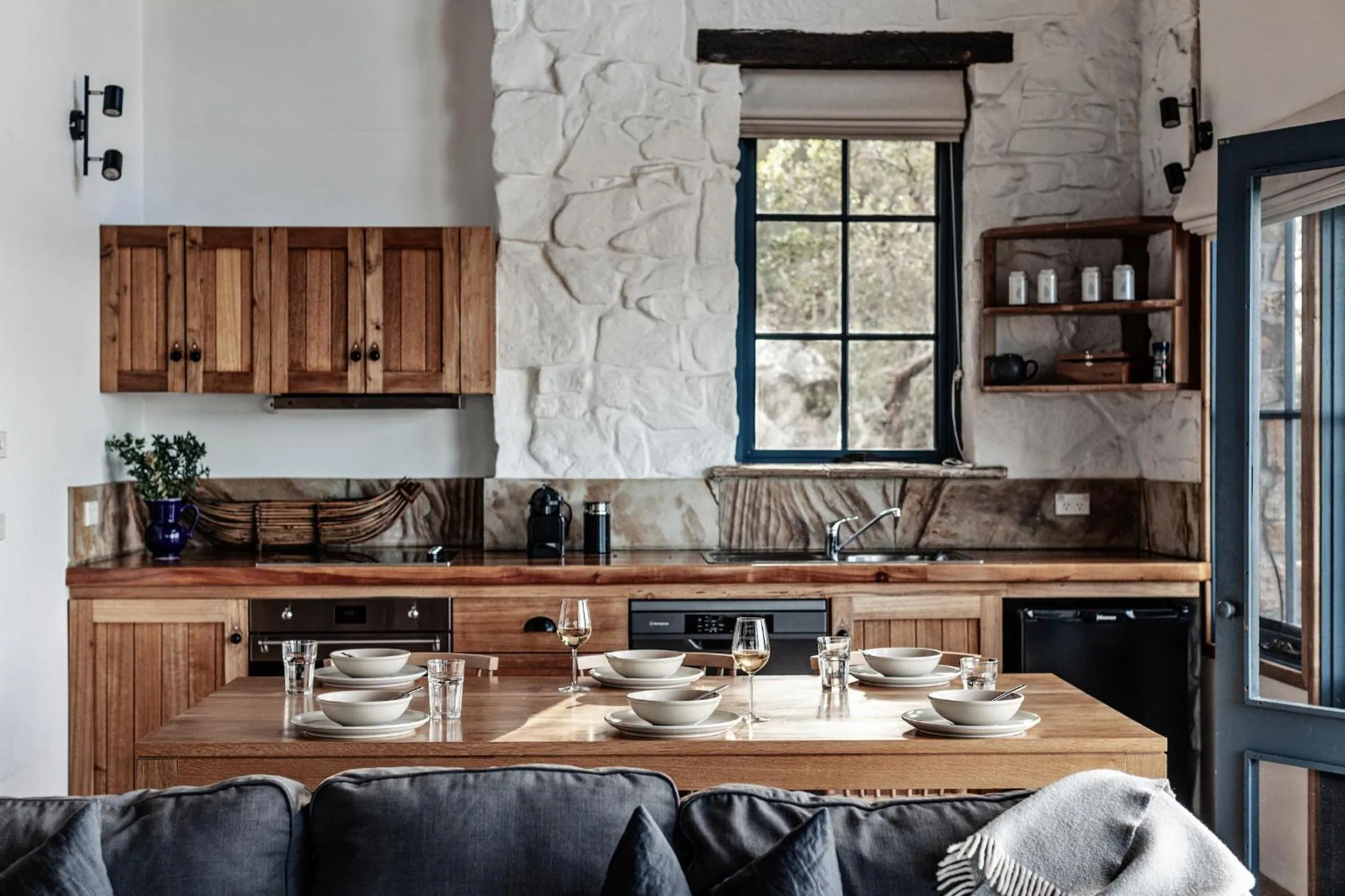 Kitchen or kitchenette in Piermont Retreat