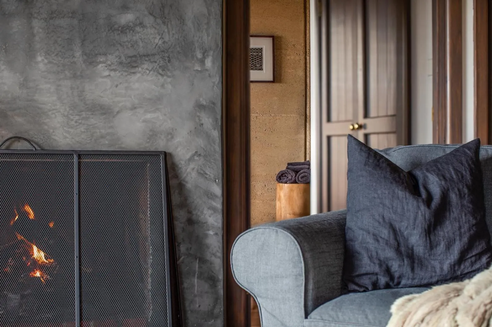 Living room in Piermont Retreat