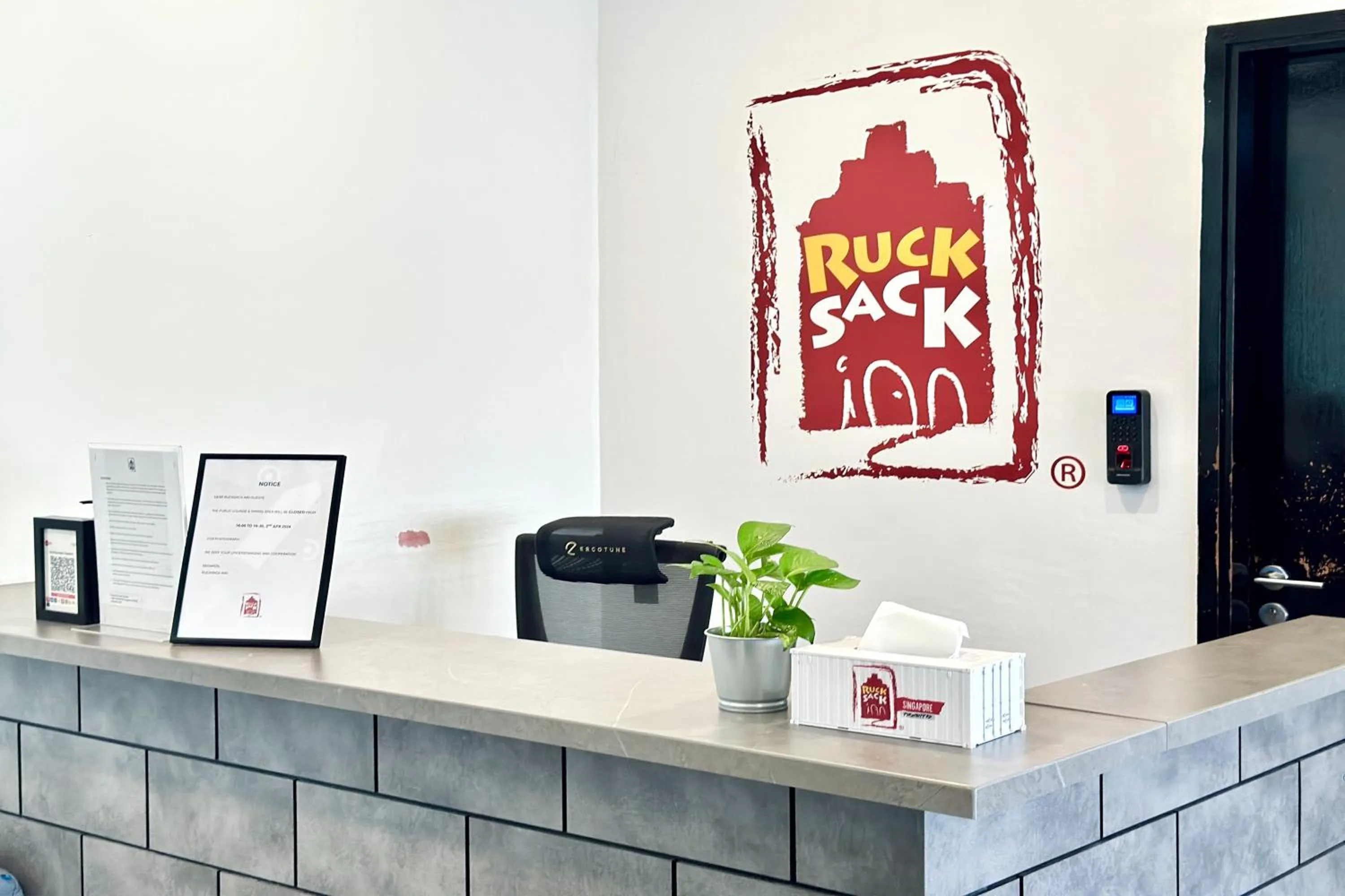 Lobby or reception in Rucksack Inn Tyrwhitt Road