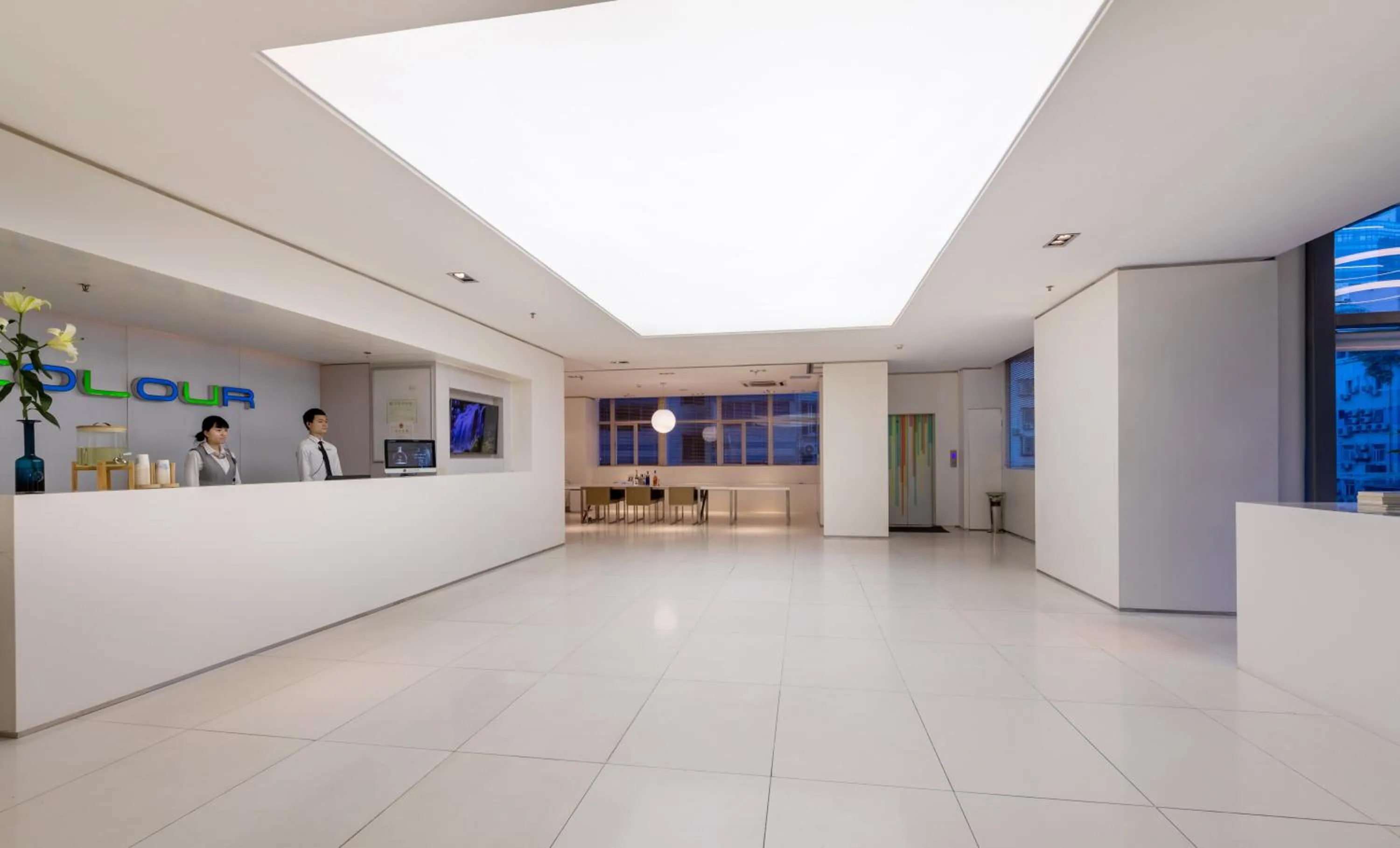 Lobby or reception in Shenzhen Dongmen Colour Hotel