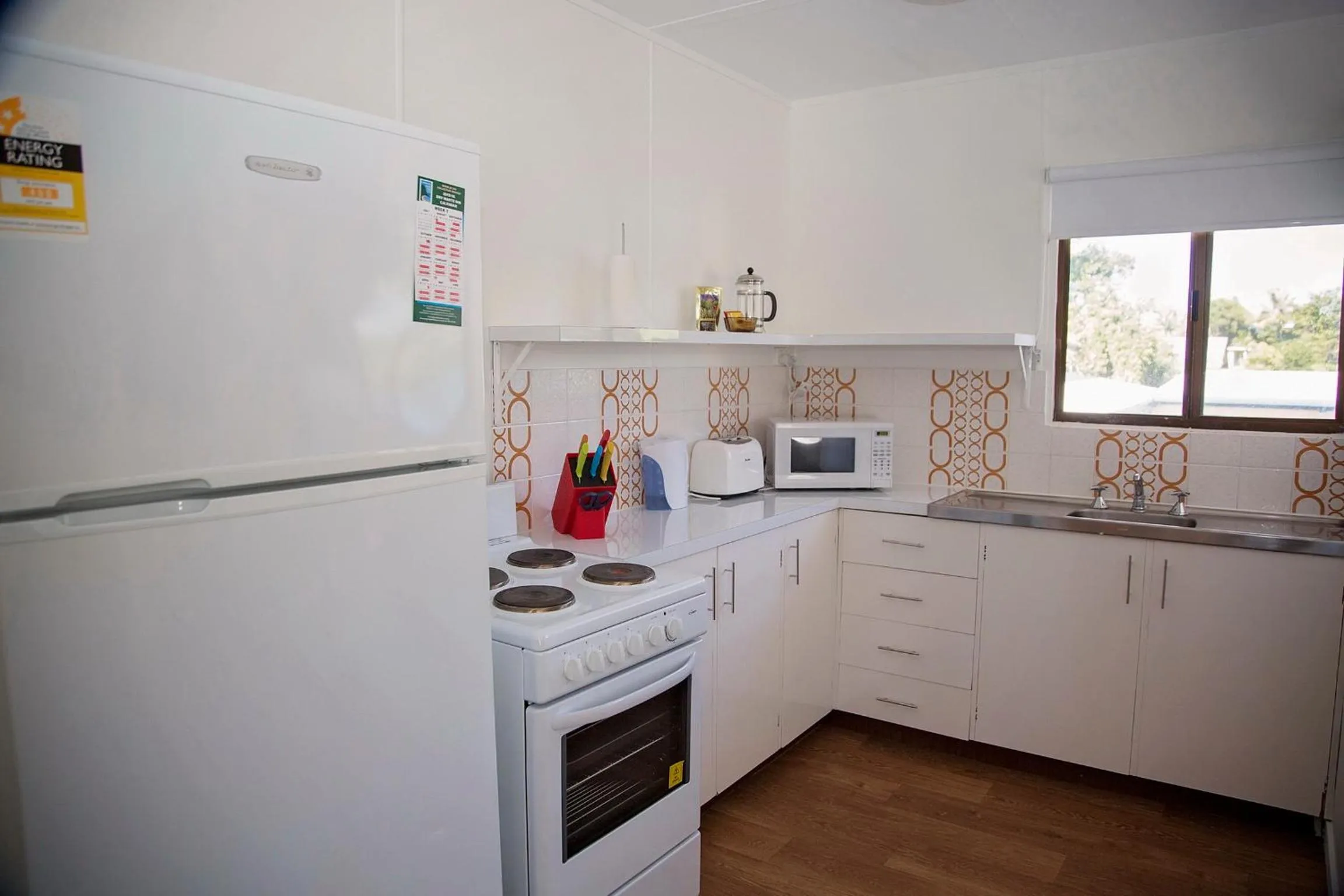 Kitchen or kitchenette in Apollo Jewel Beachfront Apartments