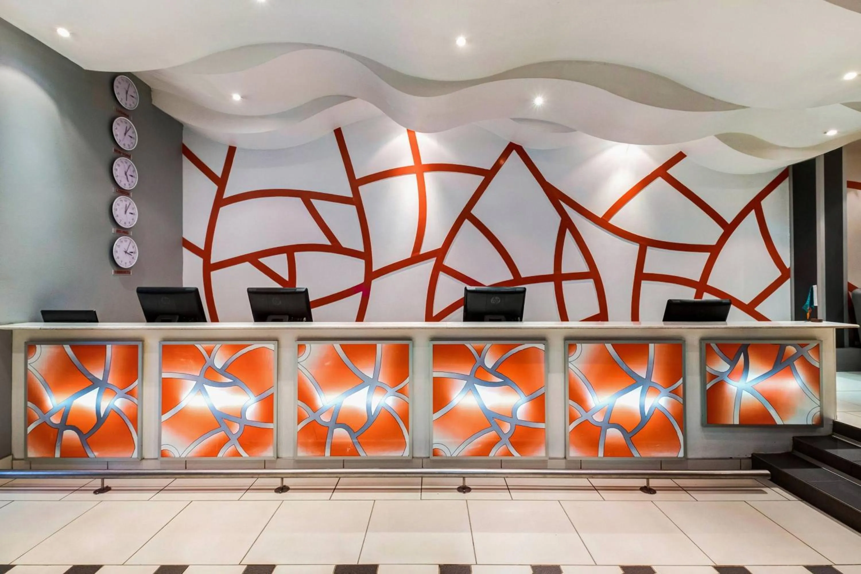 Lobby or reception in Protea Hotel by Marriott Lusaka Cairo Road