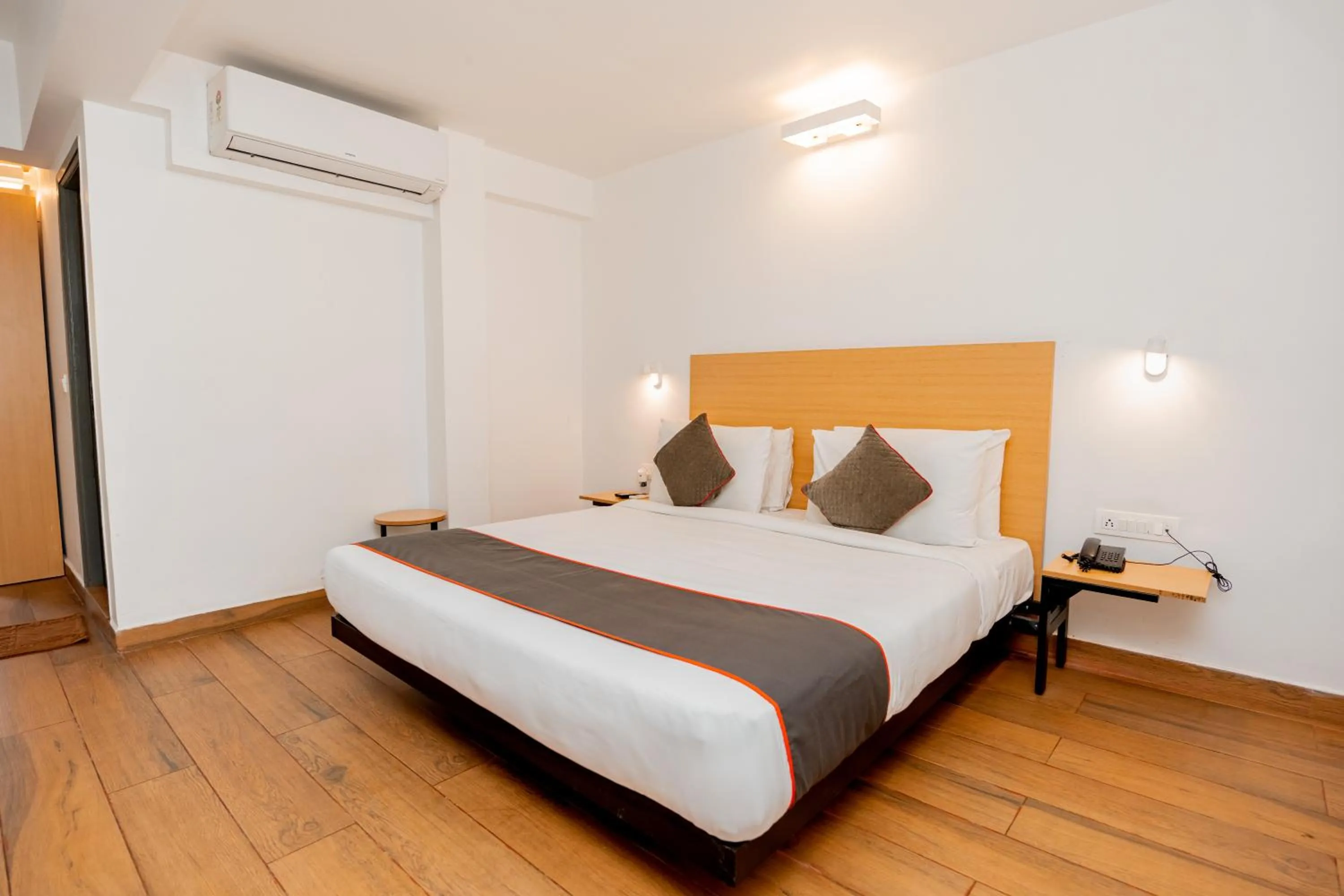 Photo of the whole room, Bed in Magnum Resorts- Near Candolim Beach, Goa