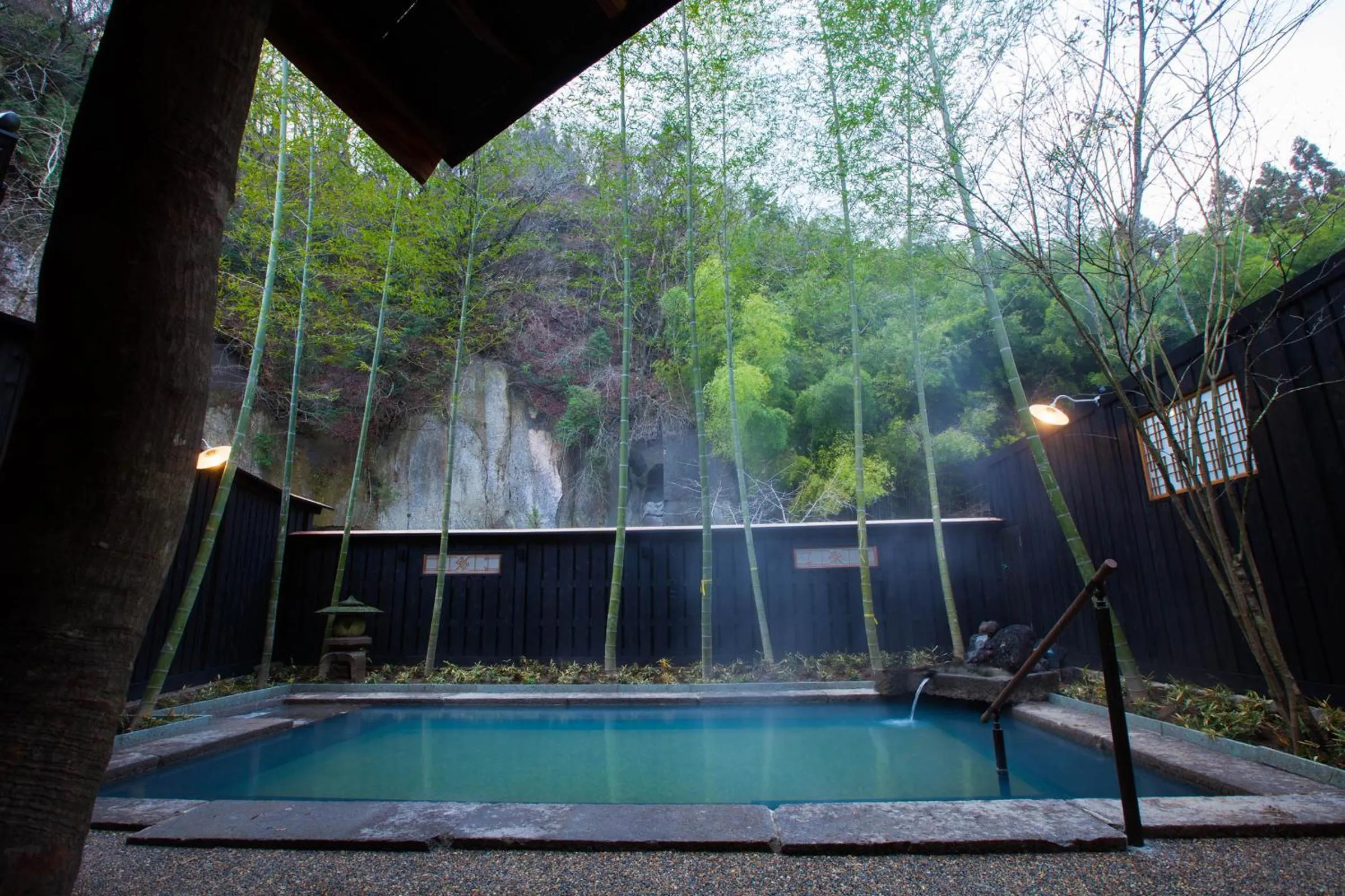 Open Air Bath in Kurokawa-So