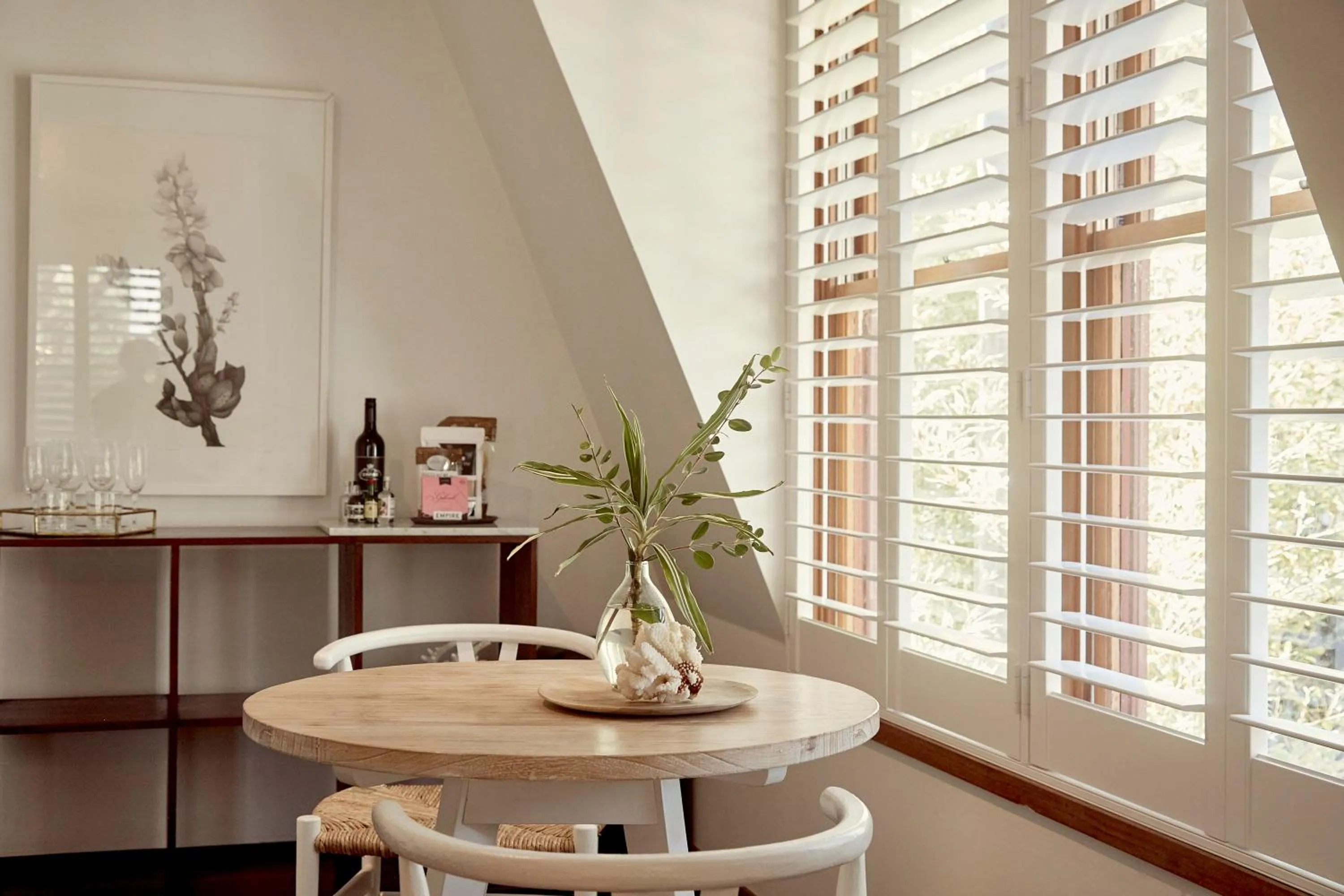 Seating area in Empire Spa Retreat