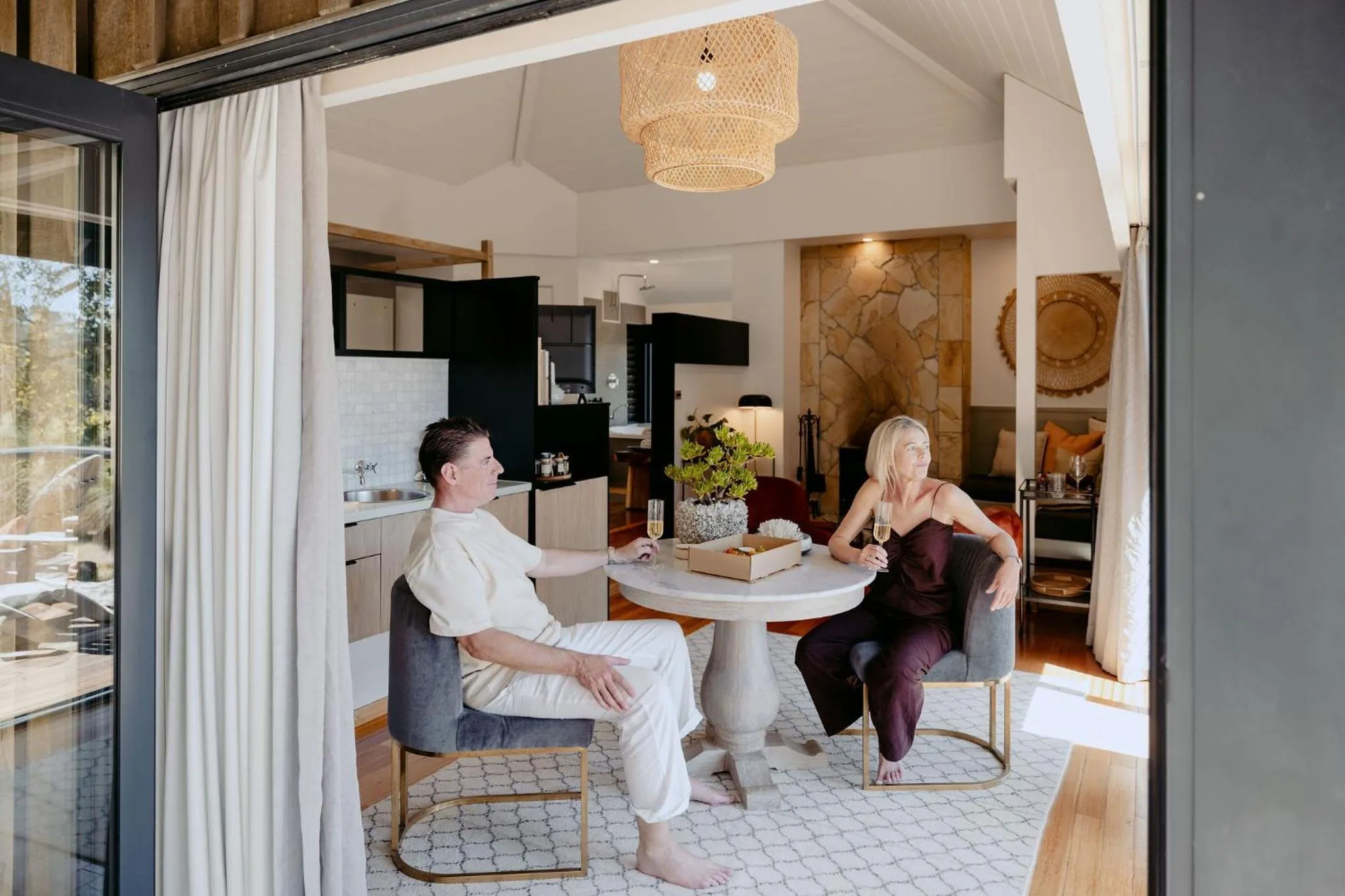 Seating area in Yala Yallingup Retreat & Spa