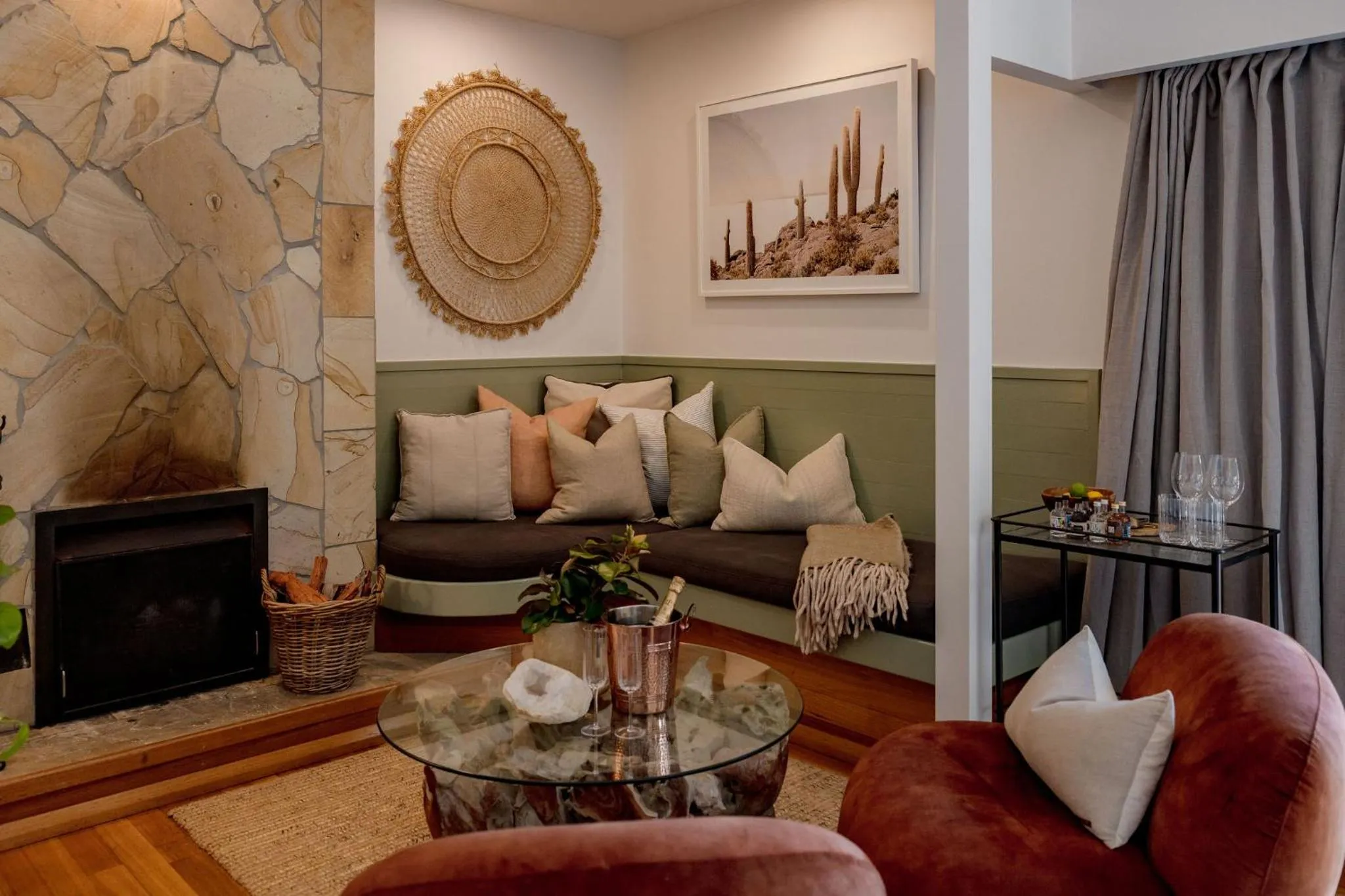 Living room in Yala Yallingup Retreat & Spa