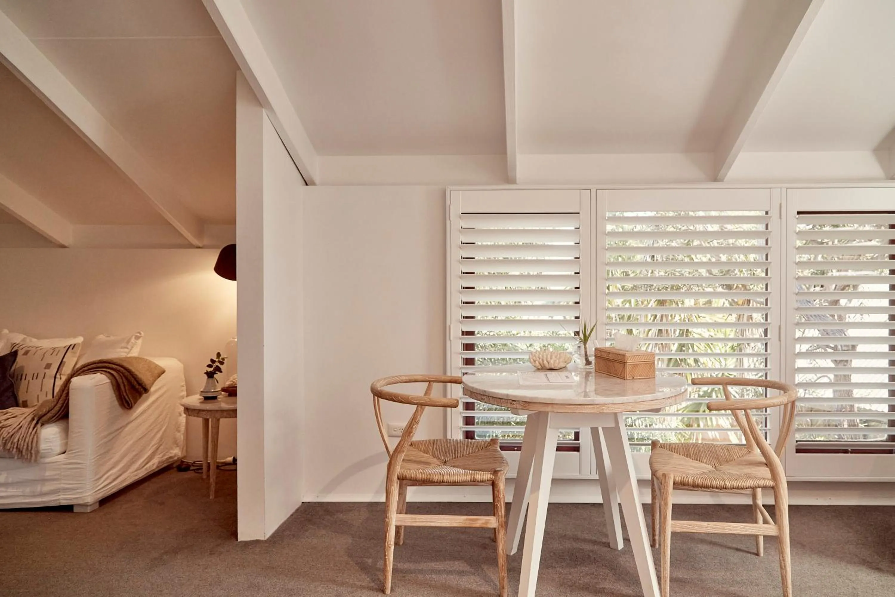 Seating area in Empire Spa Retreat