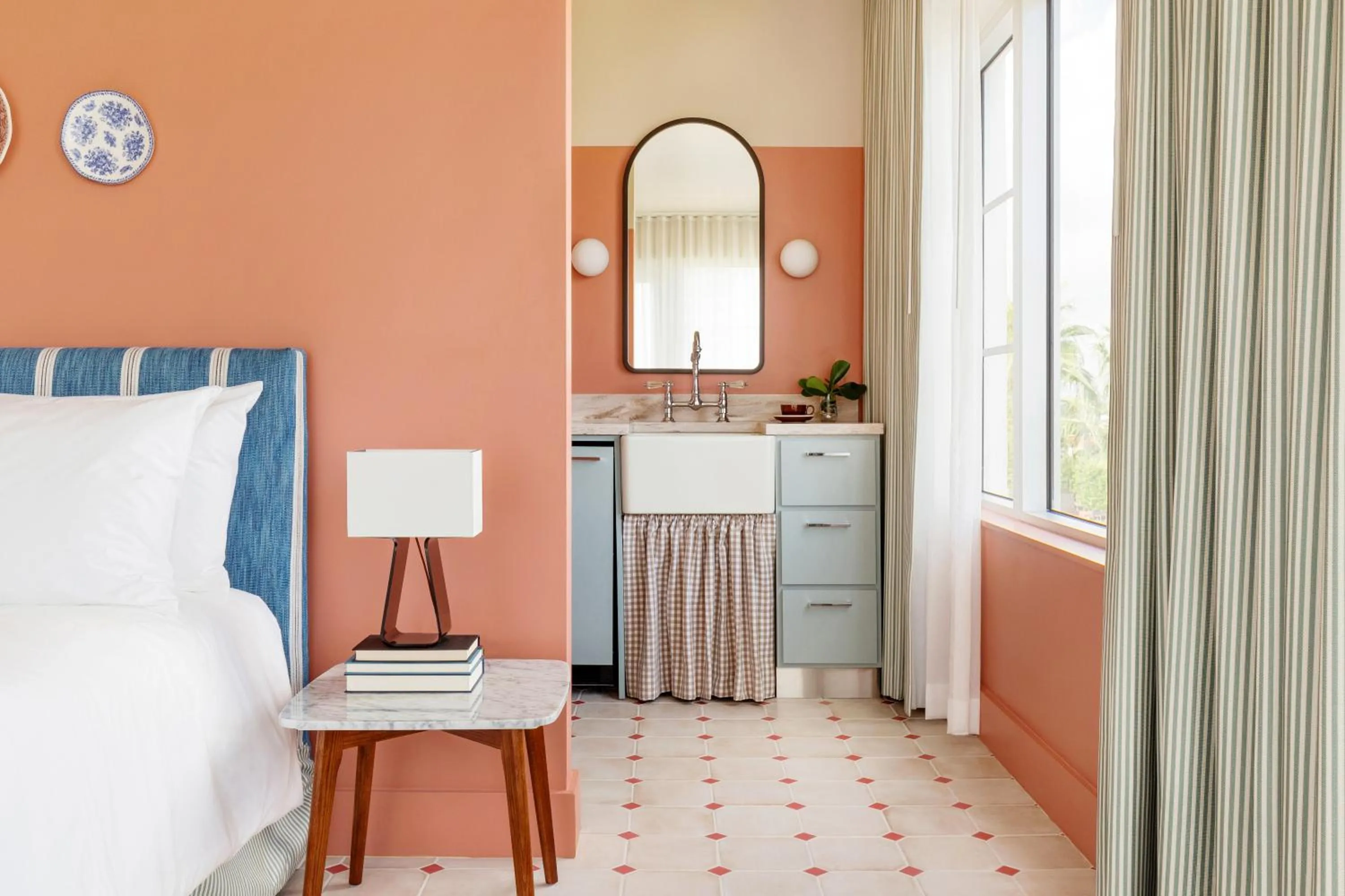 Bed in Hotel Trouvail Miami Beach