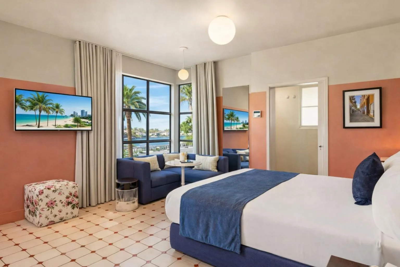 Photo of the whole room, Bed in Hotel Trouvail Miami Beach