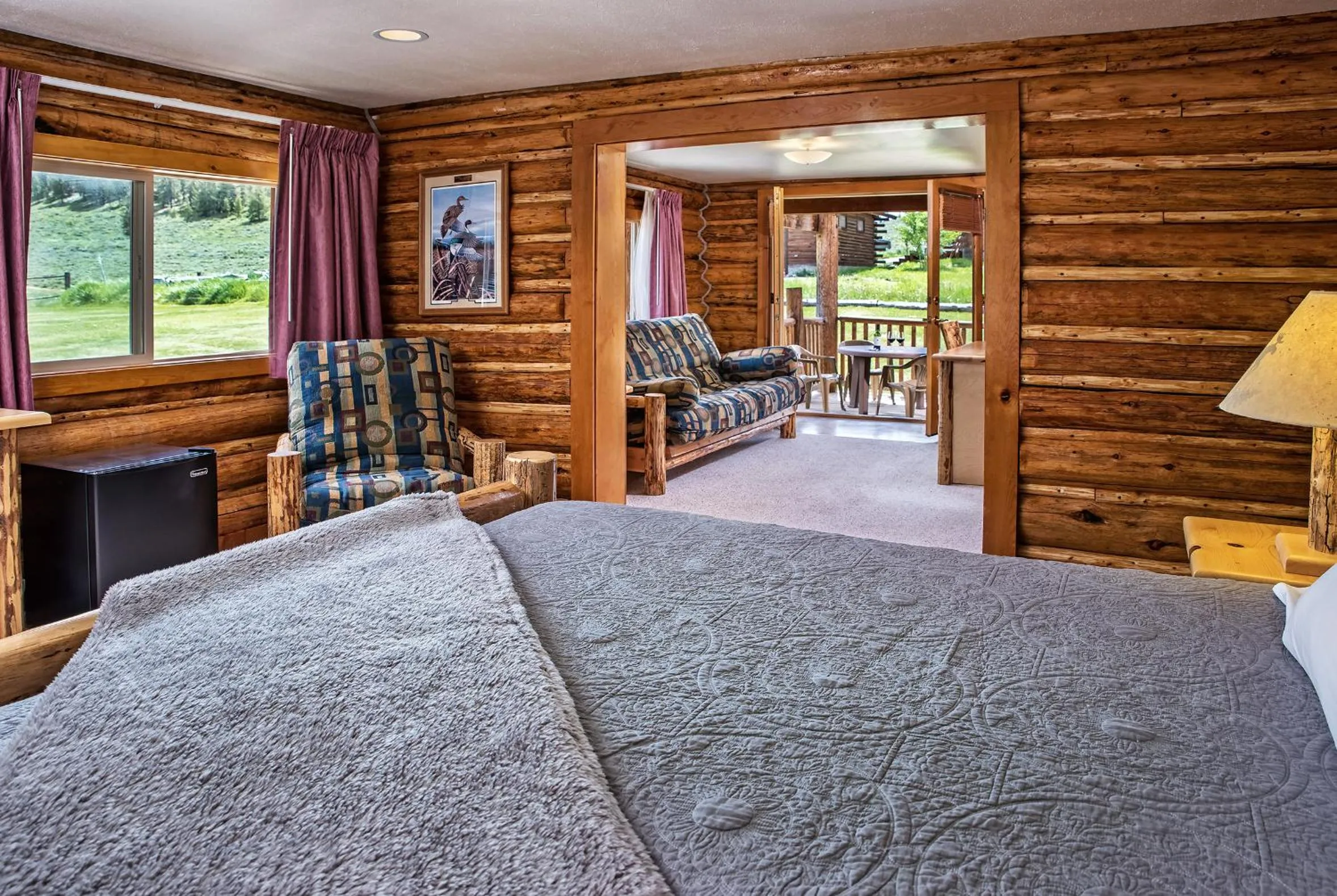 Bed in Stanley High Country Inn