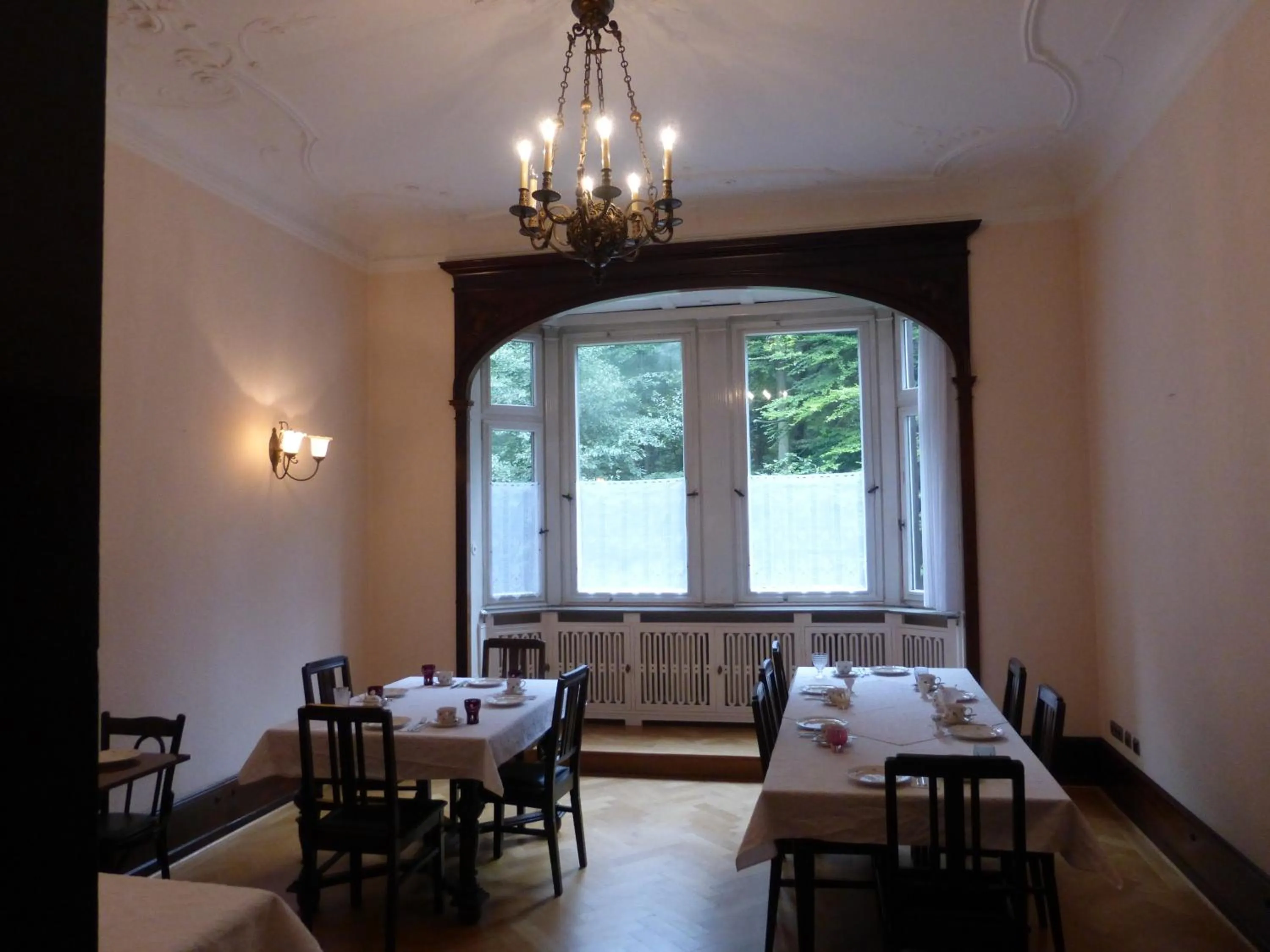 Dining area in Hotel Villa Tosca