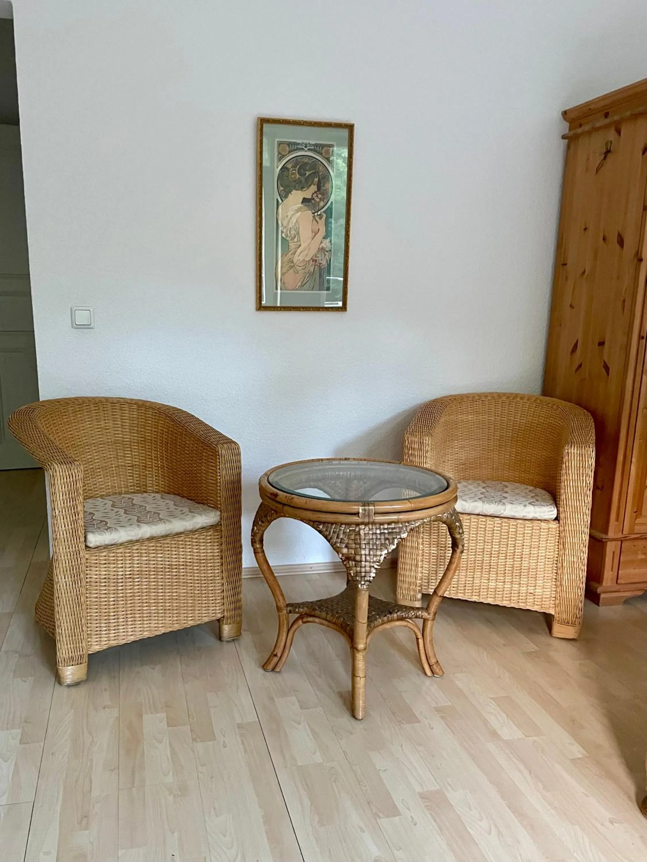 Seating area in Hotel Villa Tosca