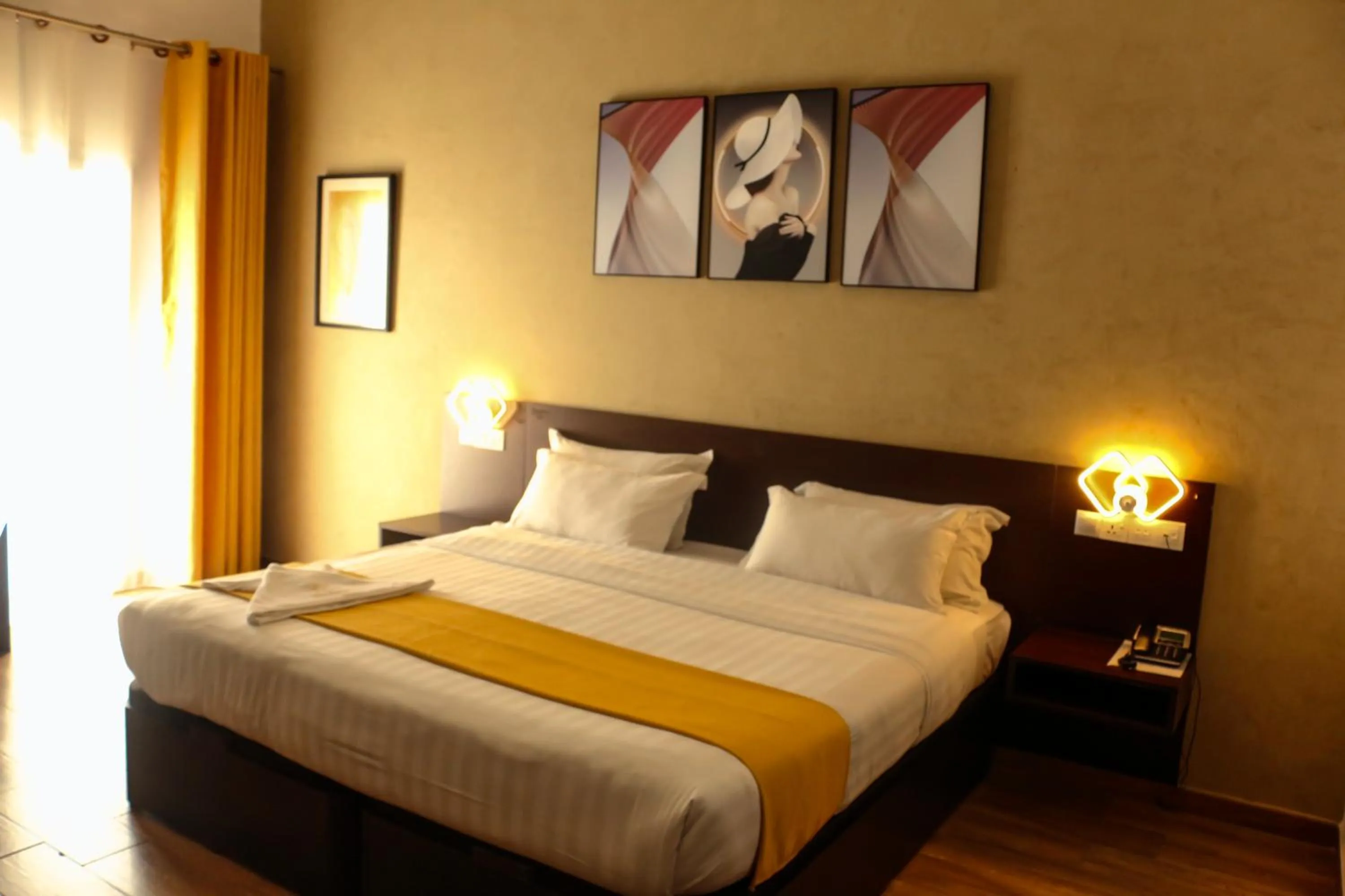 Photo of the whole room, Bed in HOTEL COLONIA