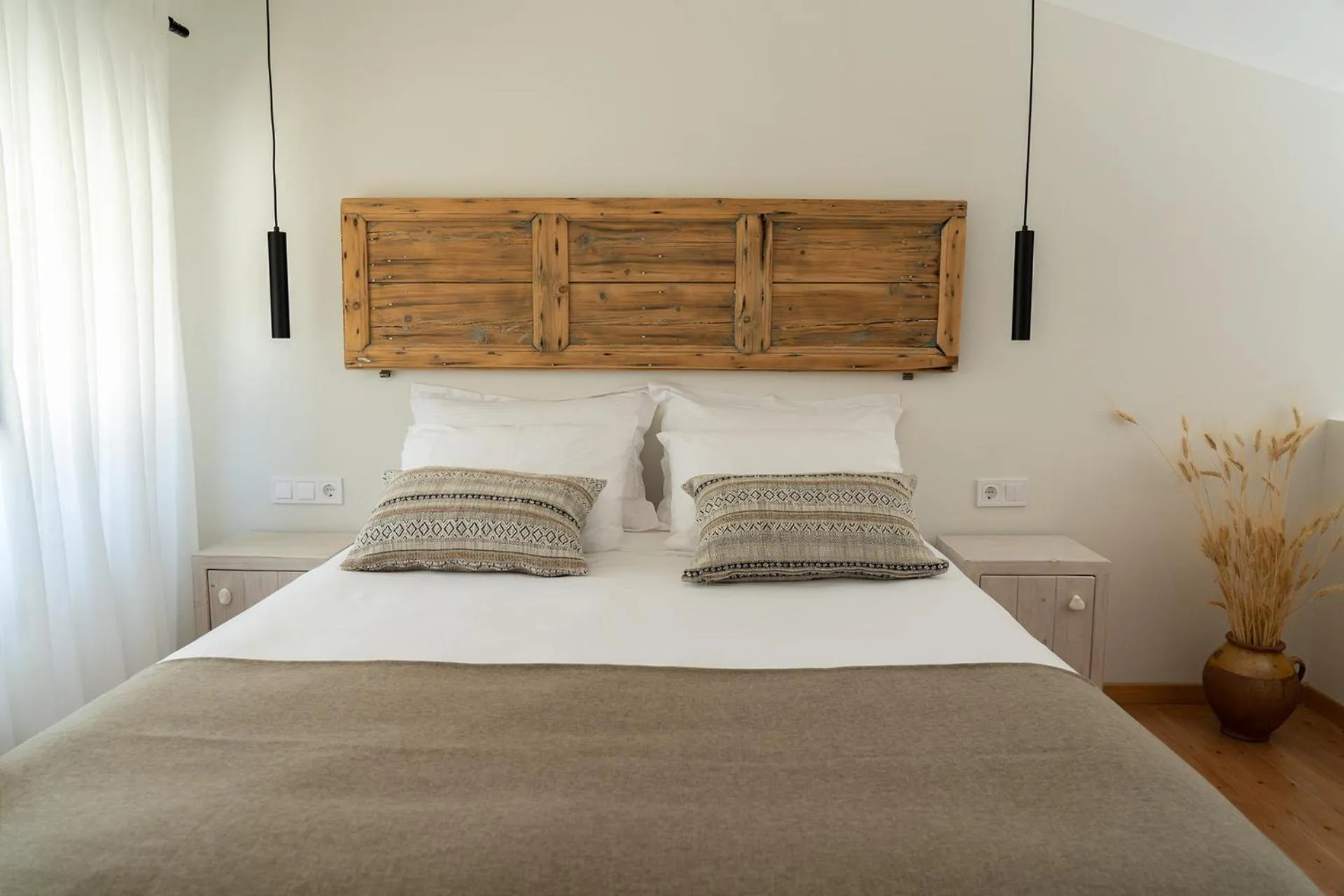 Bed in Triantafilia Guesthouse