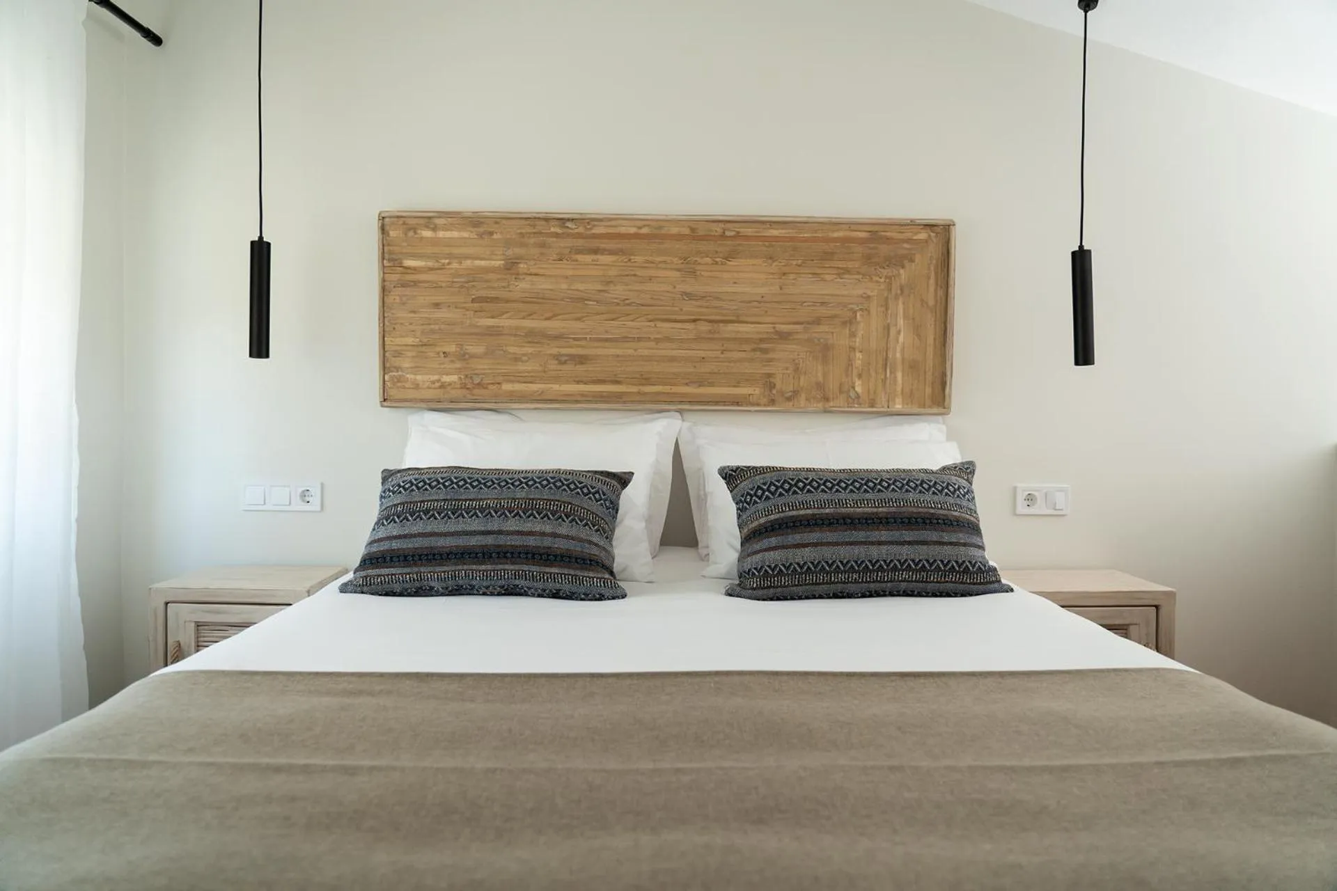 Bed in Triantafilia Guesthouse