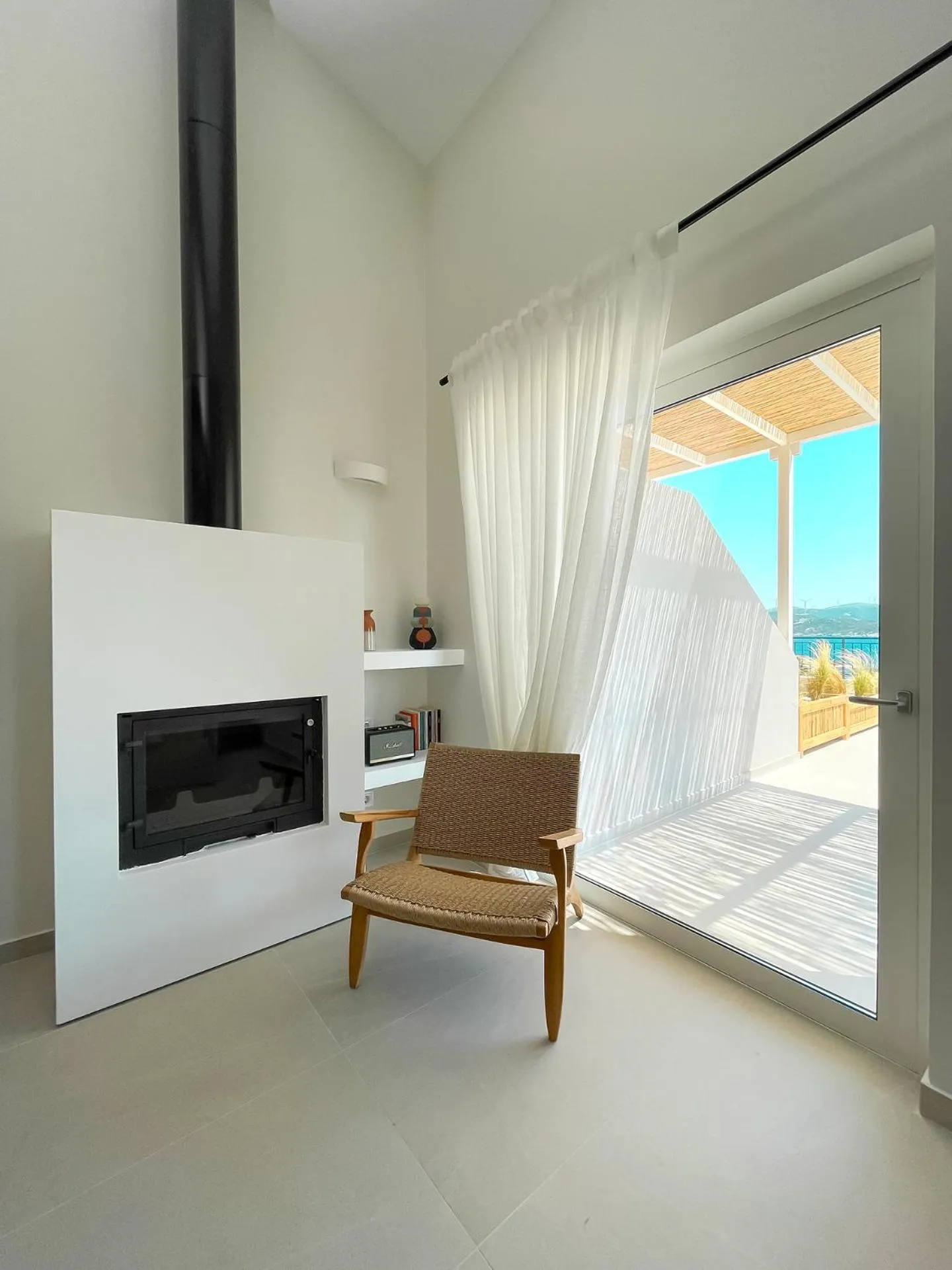 Seating area, Bed in Triantafilia Guesthouse