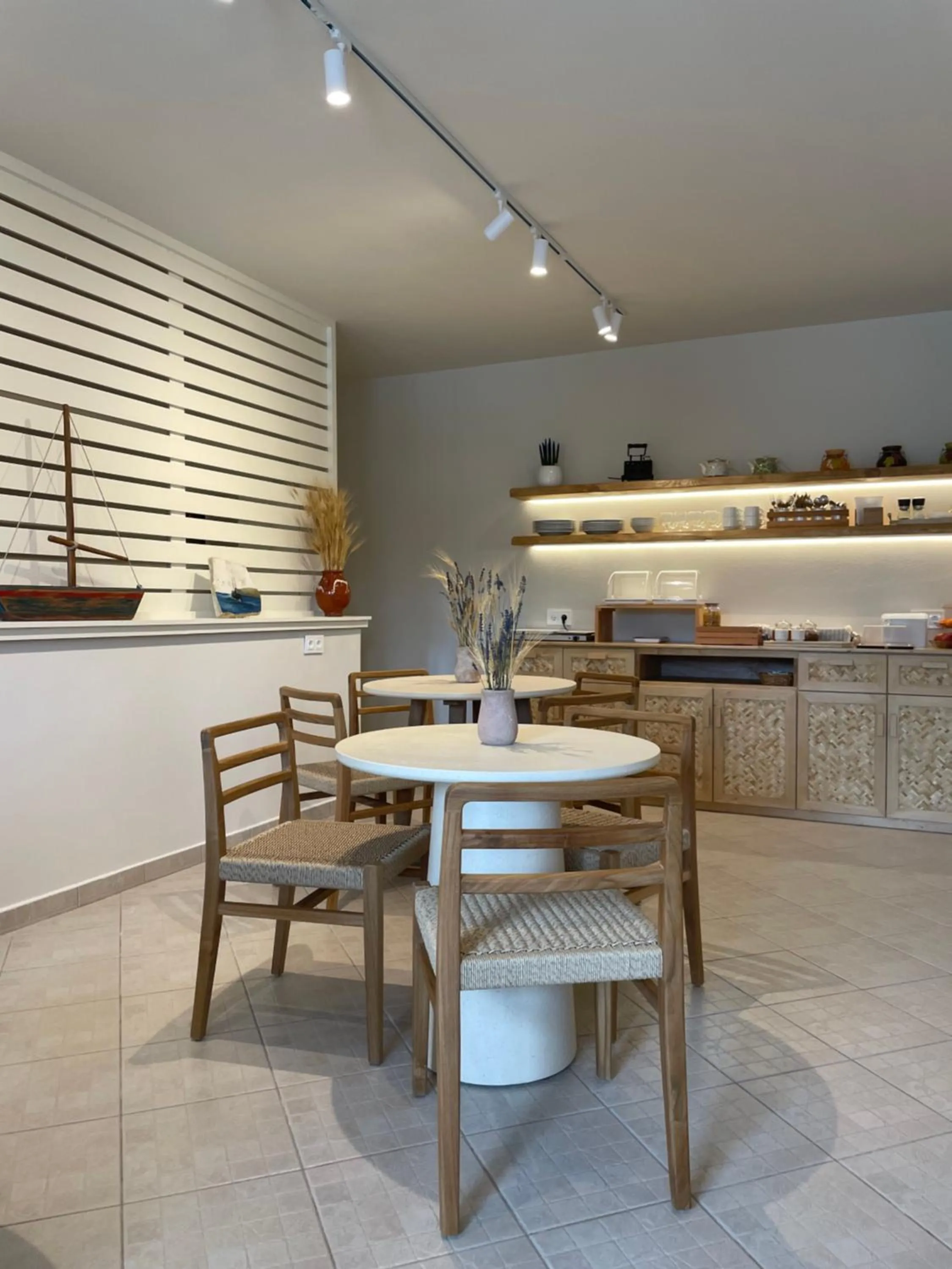 Seating area in Triantafilia Guesthouse