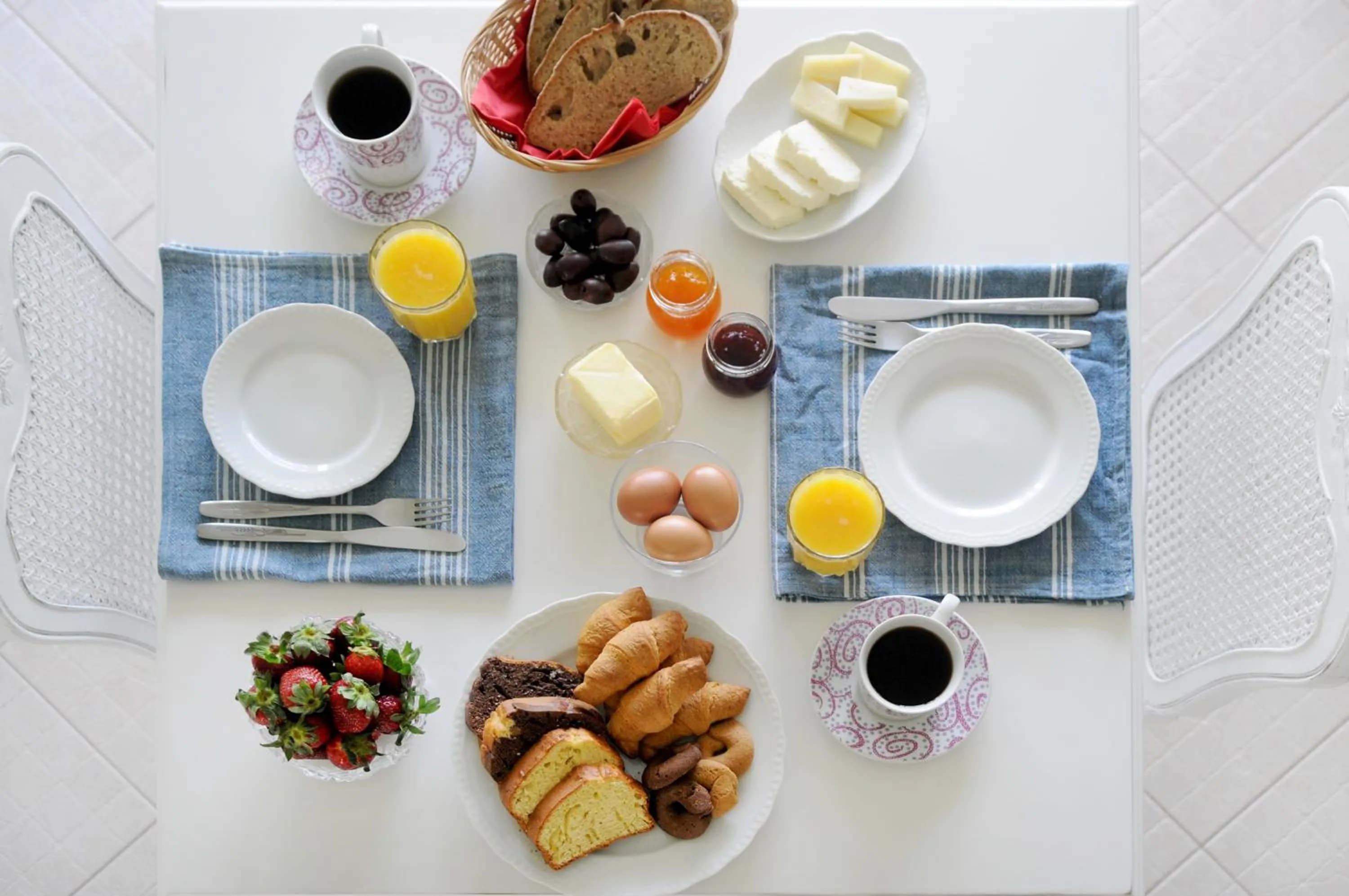 Breakfast in Triantafilia Guesthouse