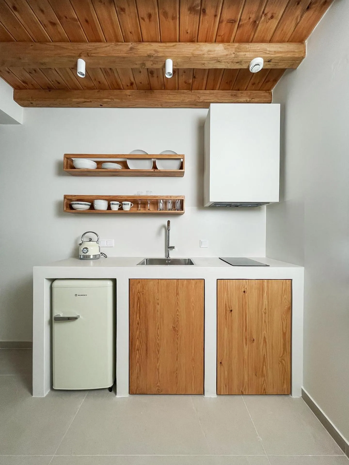 Kitchen or kitchenette in Triantafilia Guesthouse